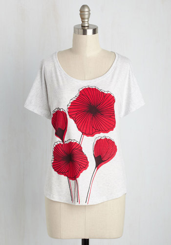 Poppy By for a Visit Floral Top by The Rise and Fall