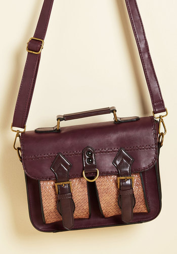 Dwelling a Tale Bag in Maroon by NuG