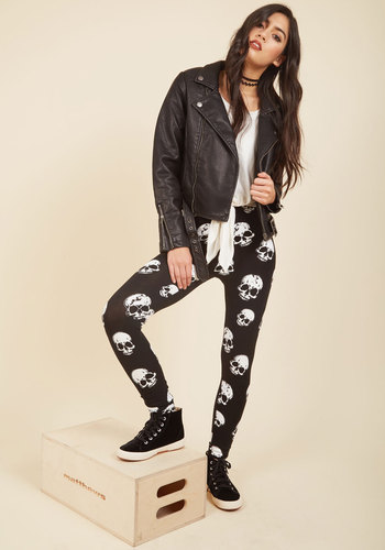 Bold Your Head High Leggings by Banned