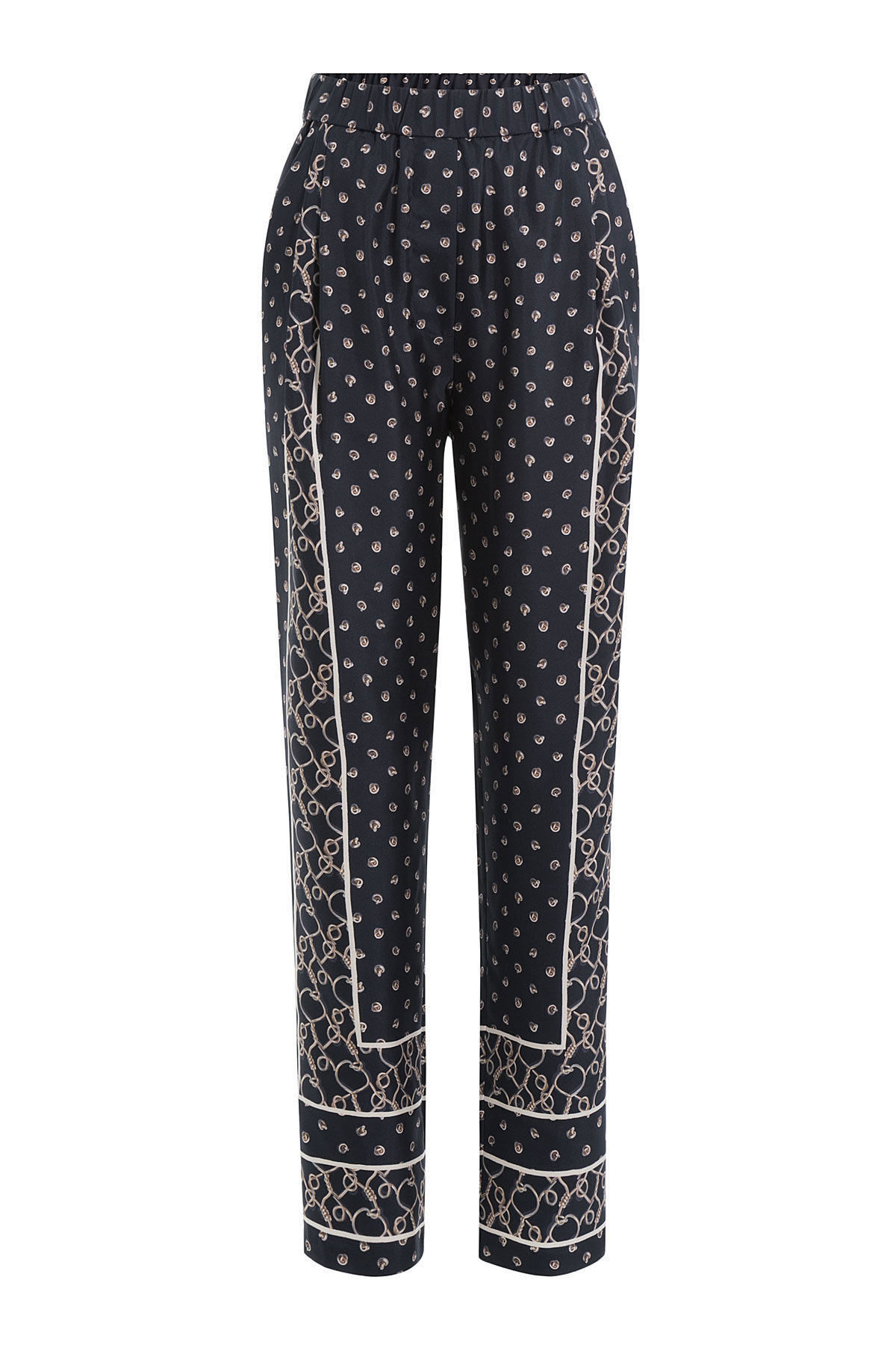 Silk Scarf Print Draped Pants by 3.1 Phillip Lim