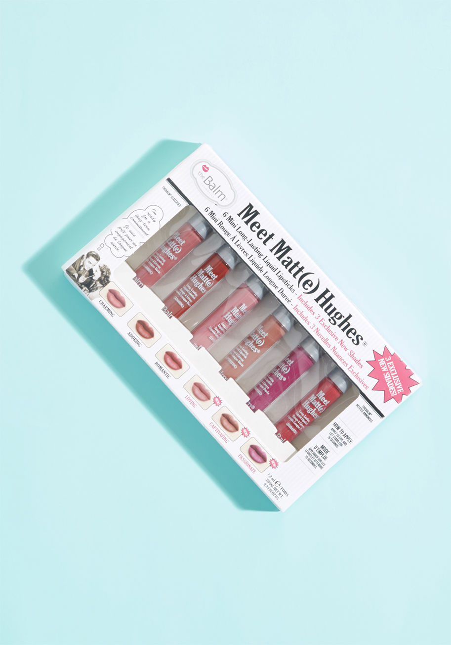 681619810800 - Swipe any shade of this rich lipstick by theBalm over your pucker and you&rsquo;ll feel sassy