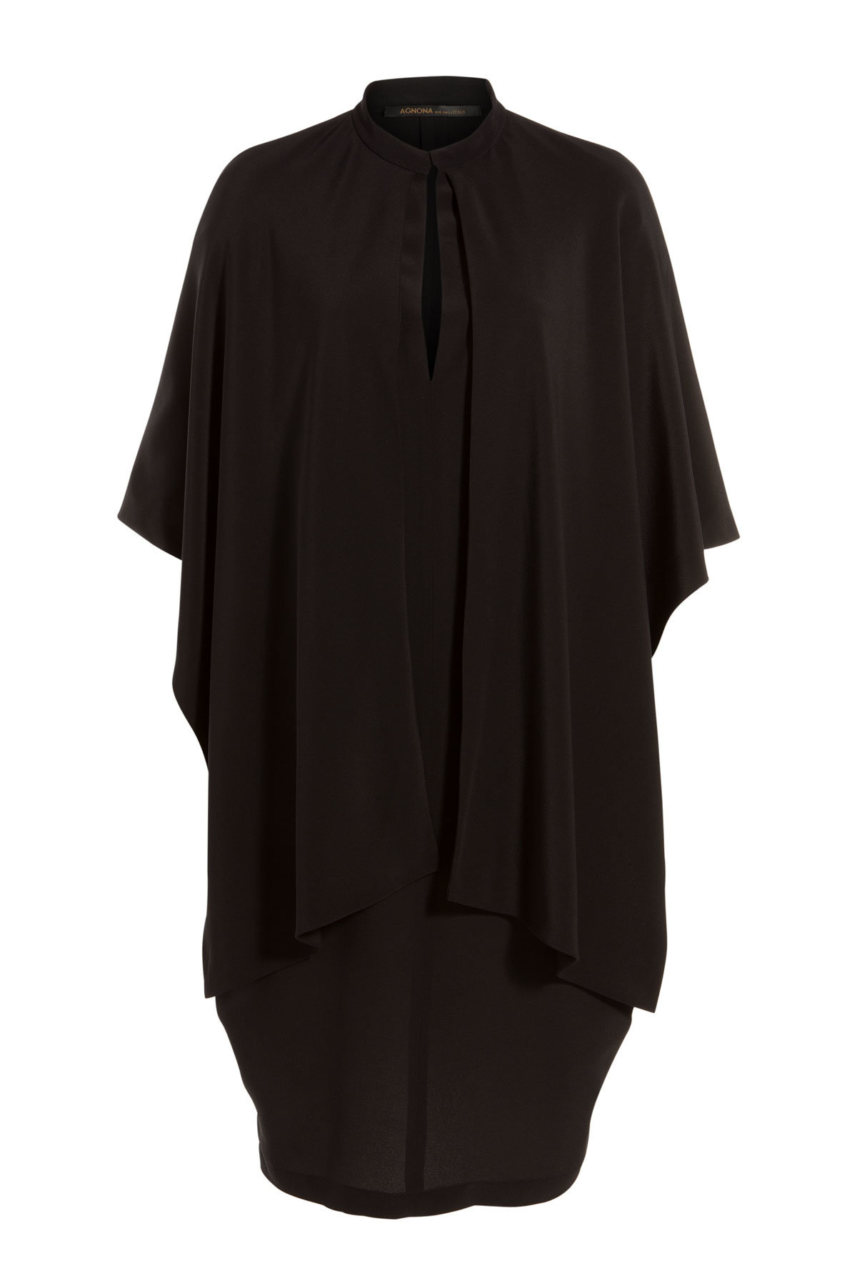 Draped Silk-Crepe Dress by Agnona