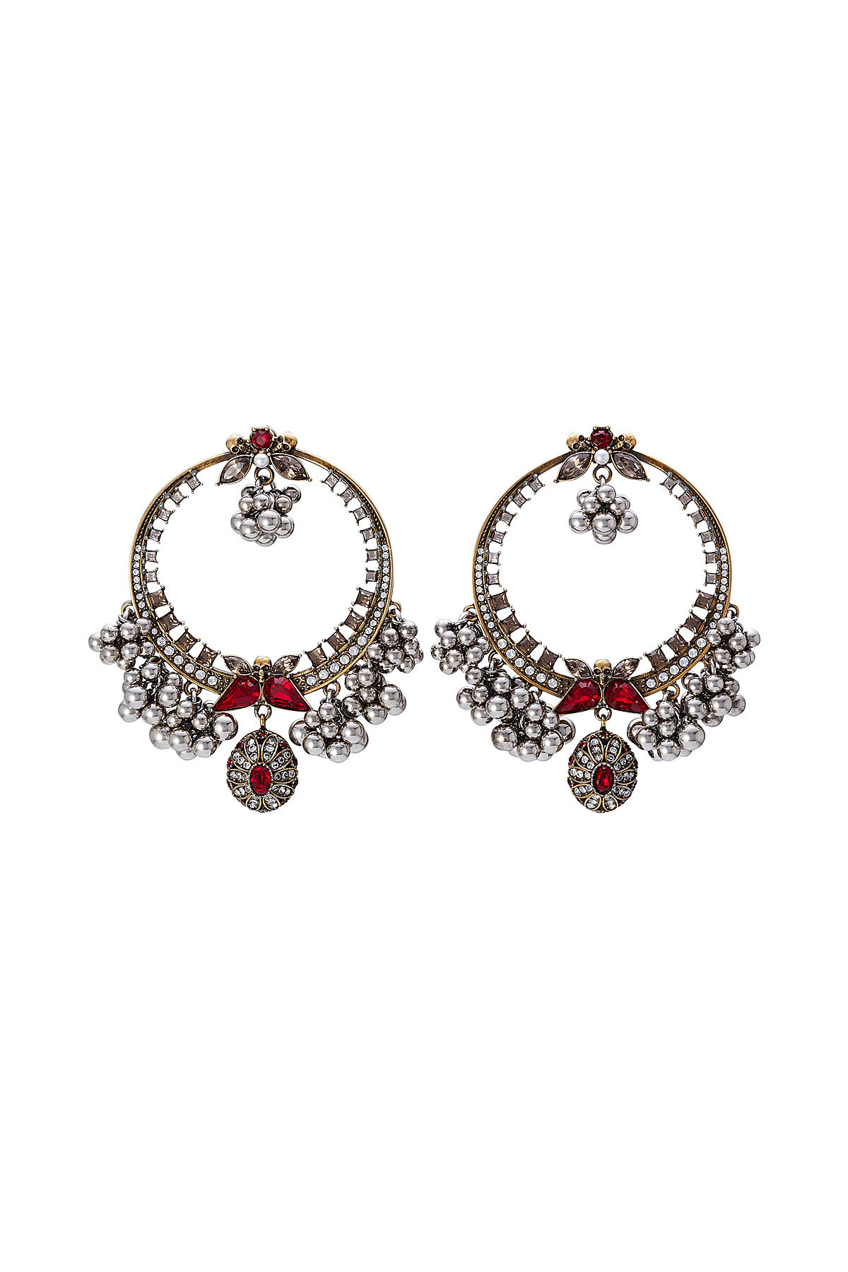 Alexander McQueen - Brass Earrings