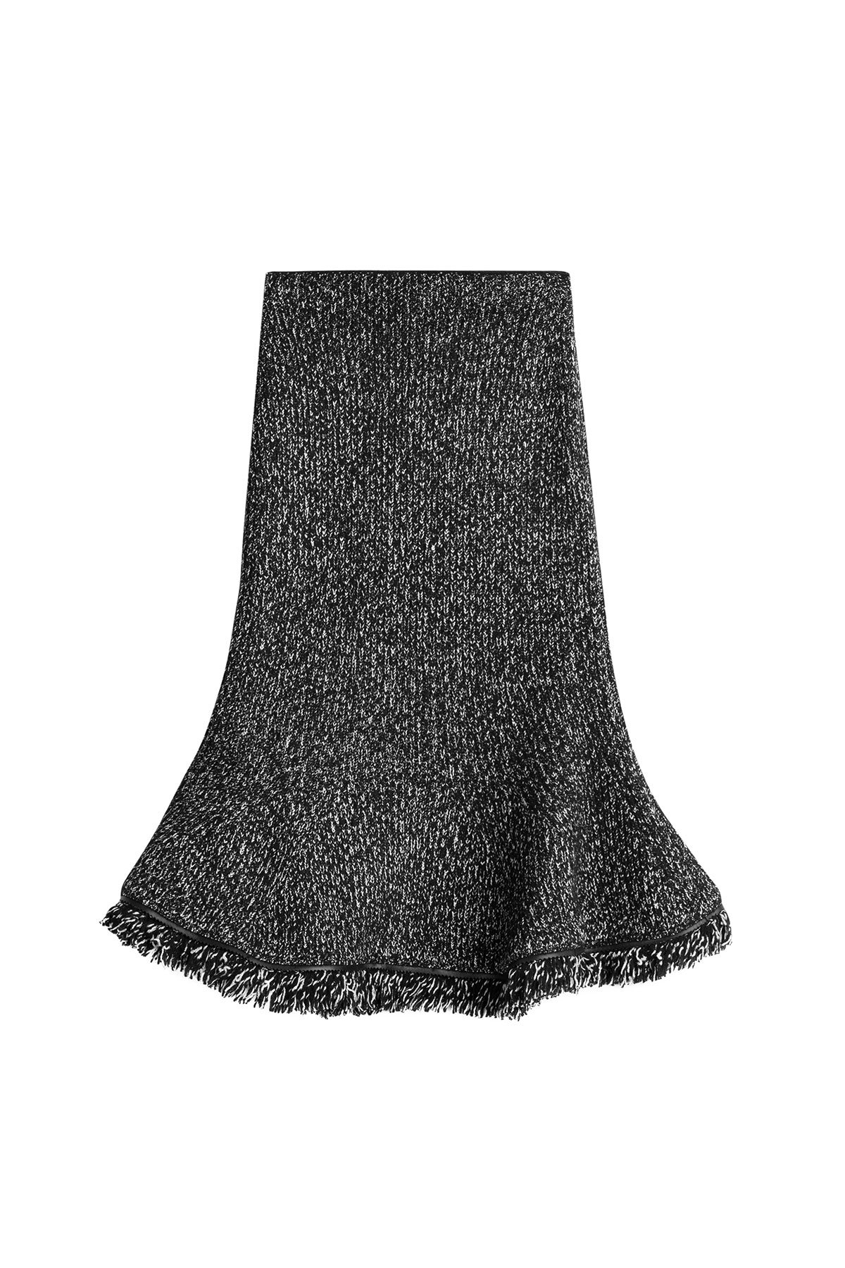 Flared Skirt with Wool and Cashmere by Alexander McQueen