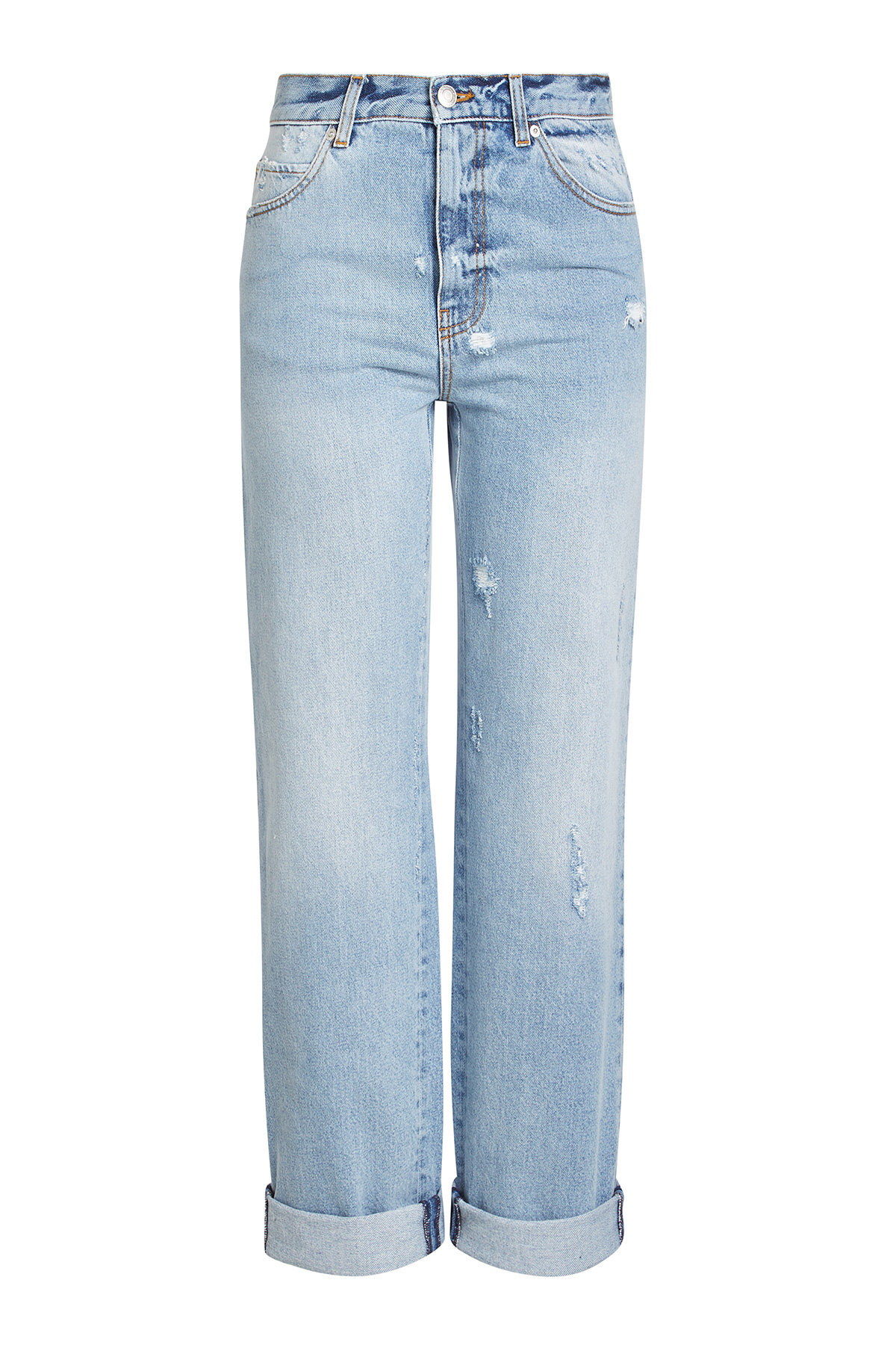 Alexander McQueen - High-Waisted Baggy Jeans