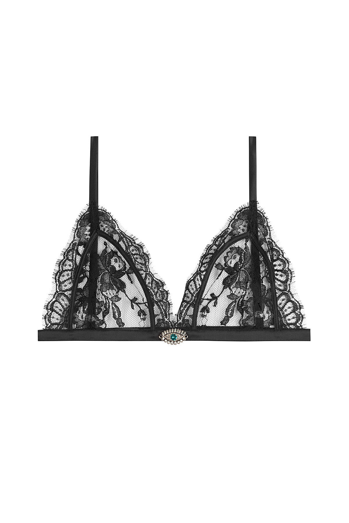 Alexander McQueen - Lace Bra with Embellishment