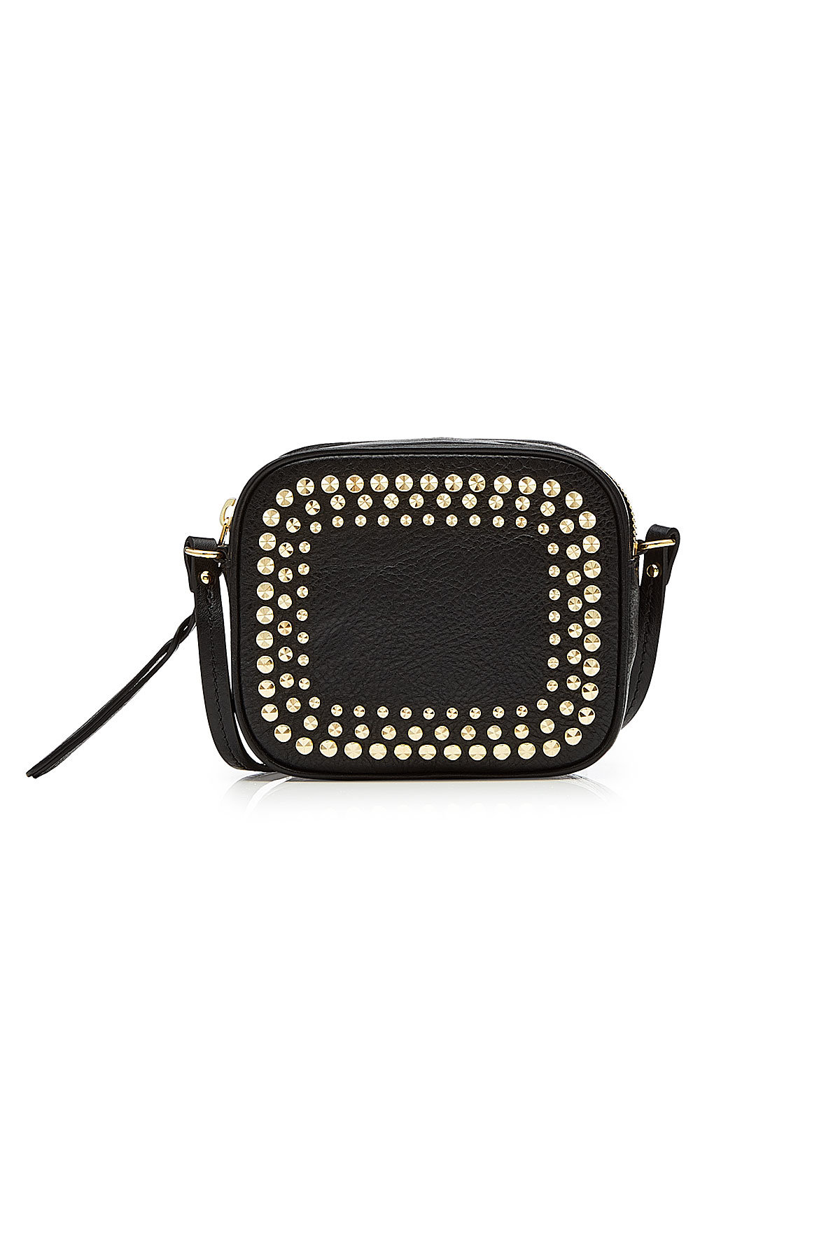 Alexander McQueen - Mini Embellished Leather Camera Bag