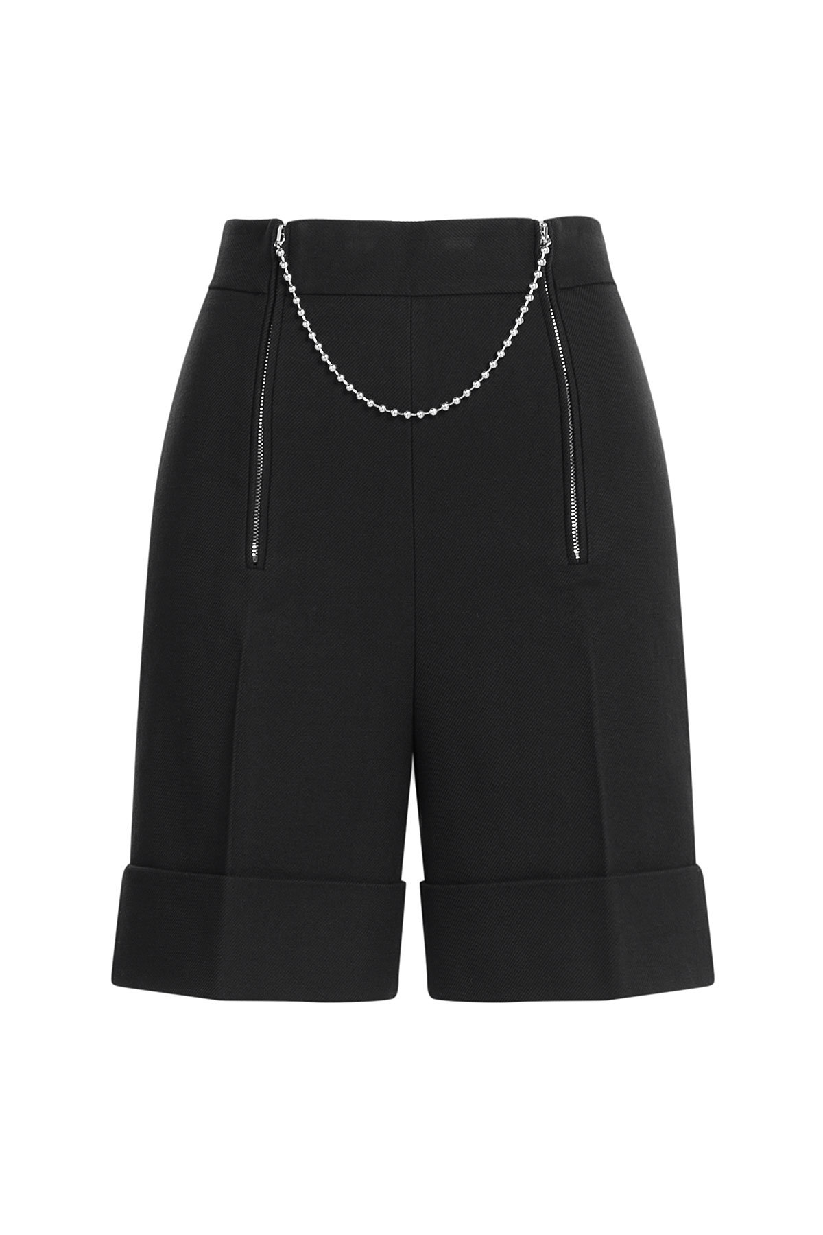 Cotton-Wool Blend Shorts by Alexander Wang