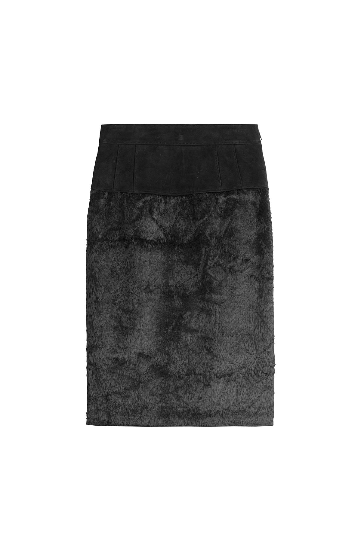 Sheepskin Pencil Skirt by Alexander Wang