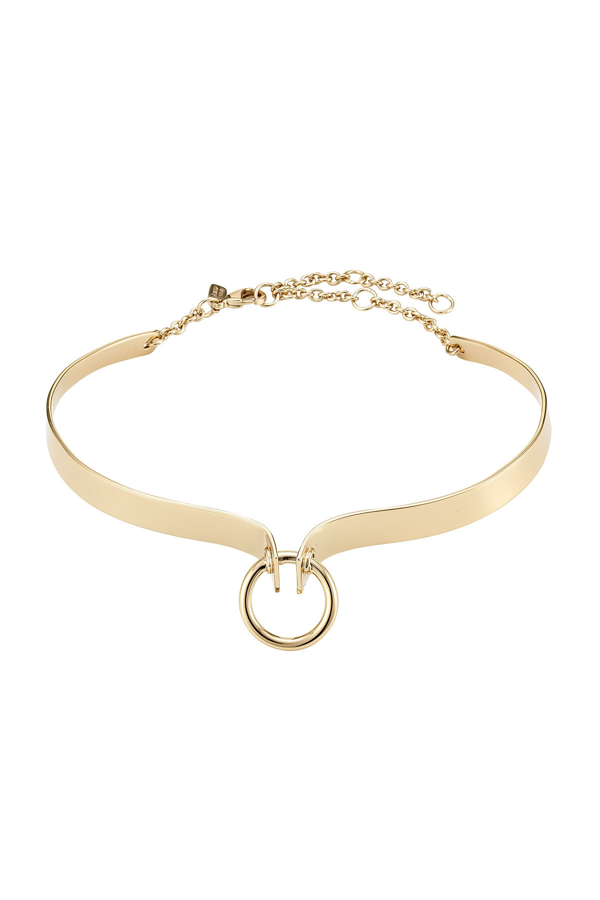 Alexis Bittar - Brass Choker with Ring