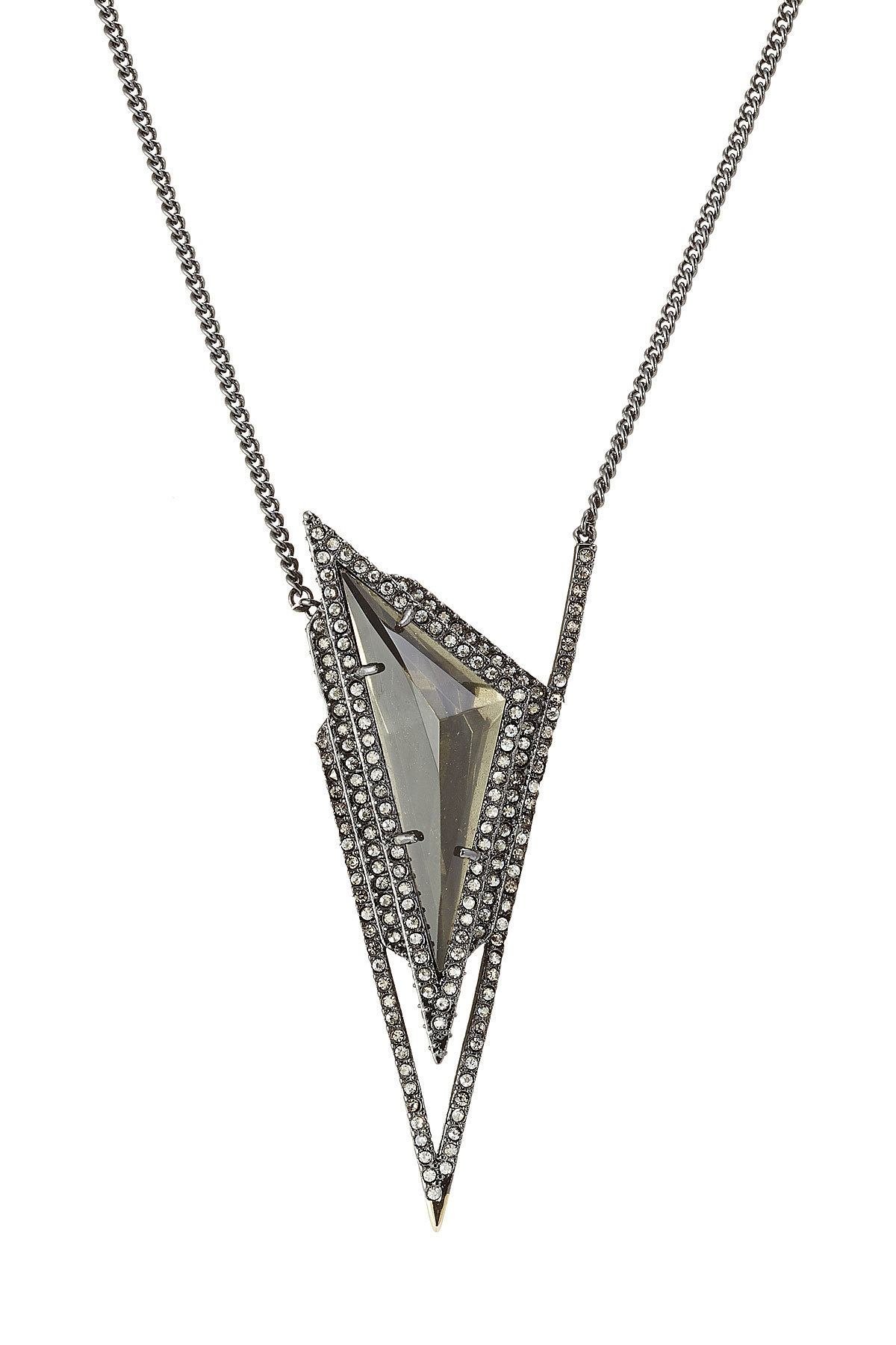 Alexis Bittar - Pendant Necklace with Crystals