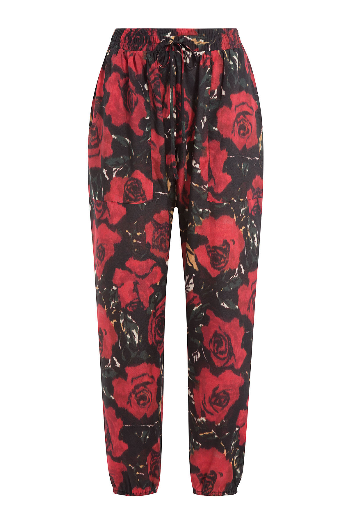 Floral Harem Pants by Anna Sui