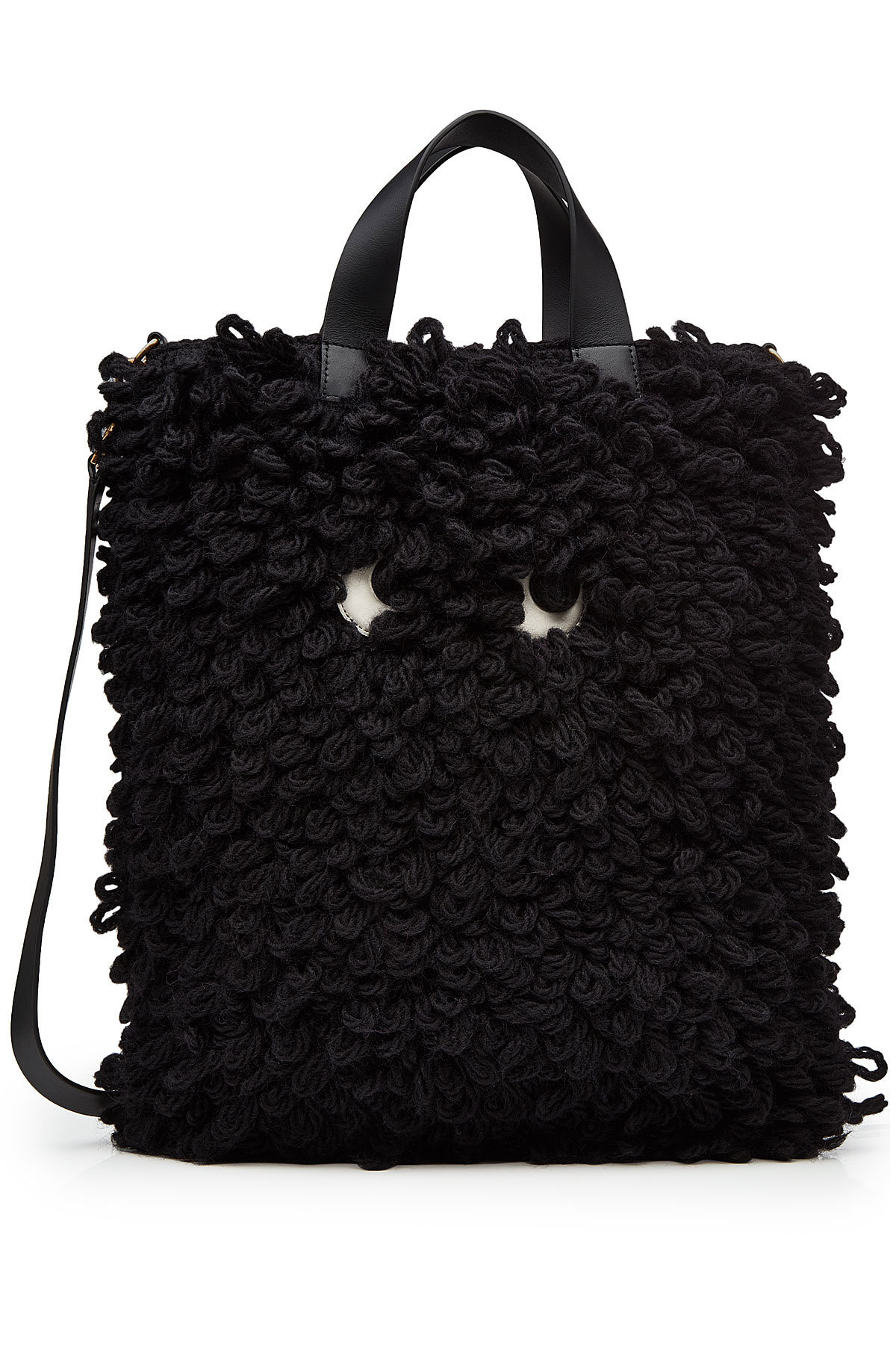 Anya Hindmarch - Shag Eyes Wool Tote