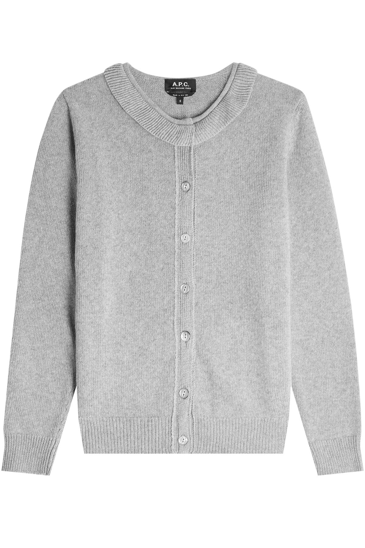 Cardigan with Wool, Cashmere and Superkid Mohair by A.P.C.