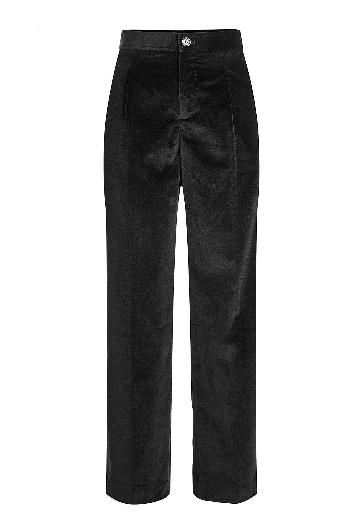 High Waist Velvet Pants by A.P.C.