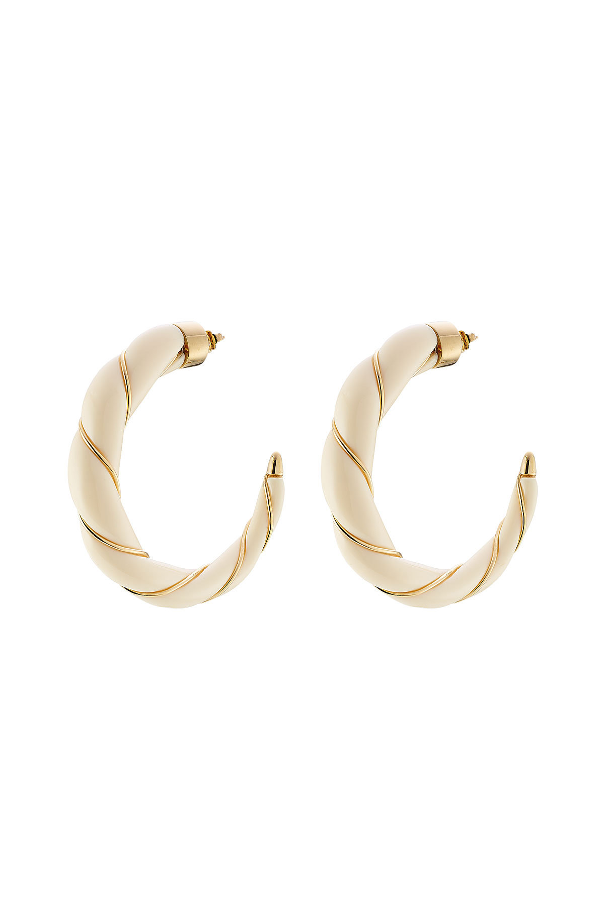 Aurélie Bidermann - Diana 18kt Yellow Gold Plated Earrings