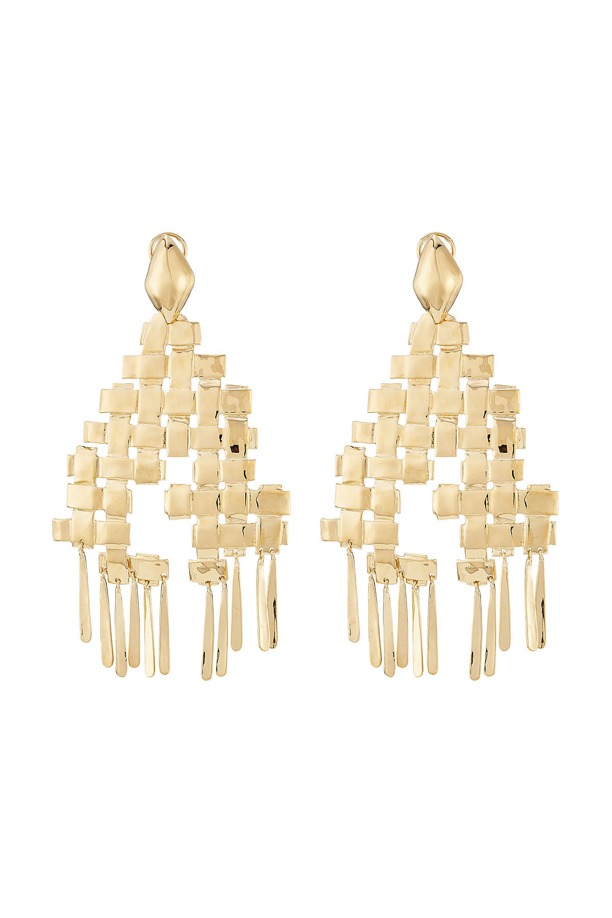 Aurélie Bidermann - Iroquois 18kt Gold Plated Earrings