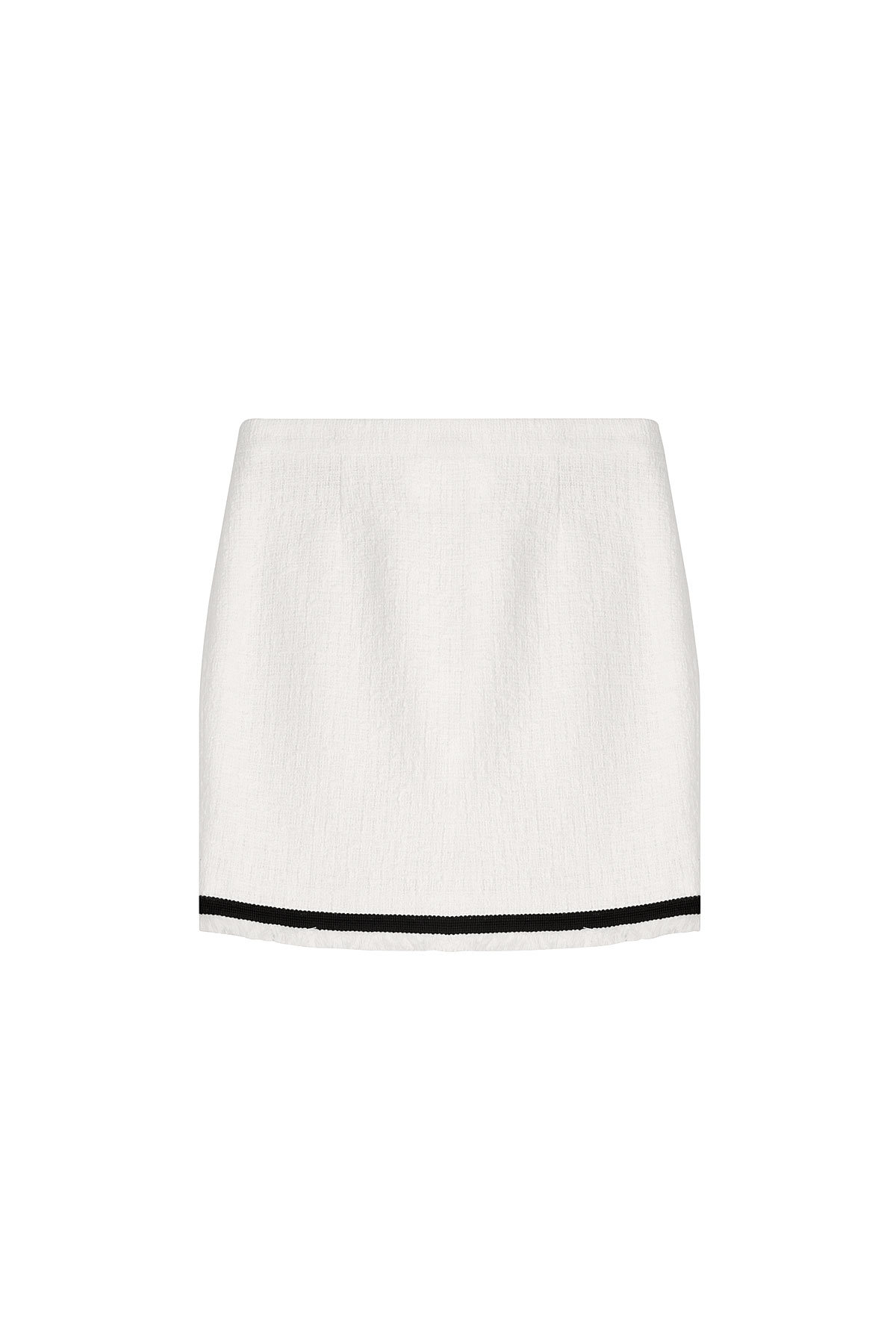 Boutique Moschino - Two-Tone Bouclé Mini-Skirt