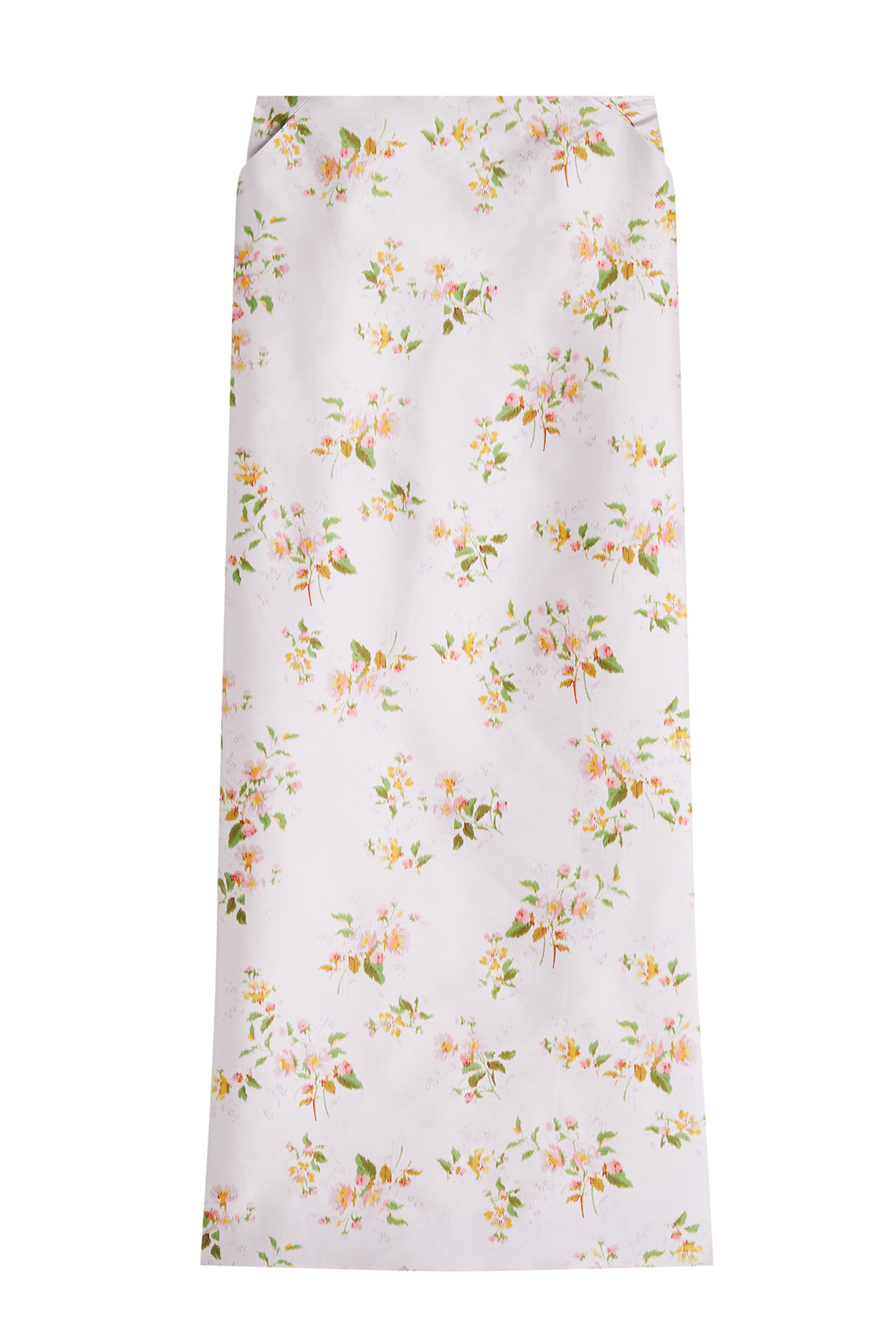 BROCK COLLECTION - Snow Printed Silk Skirt