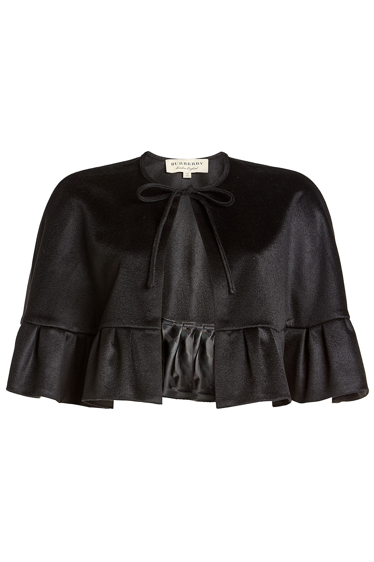 Cropped Cashmere Cape by Burberry