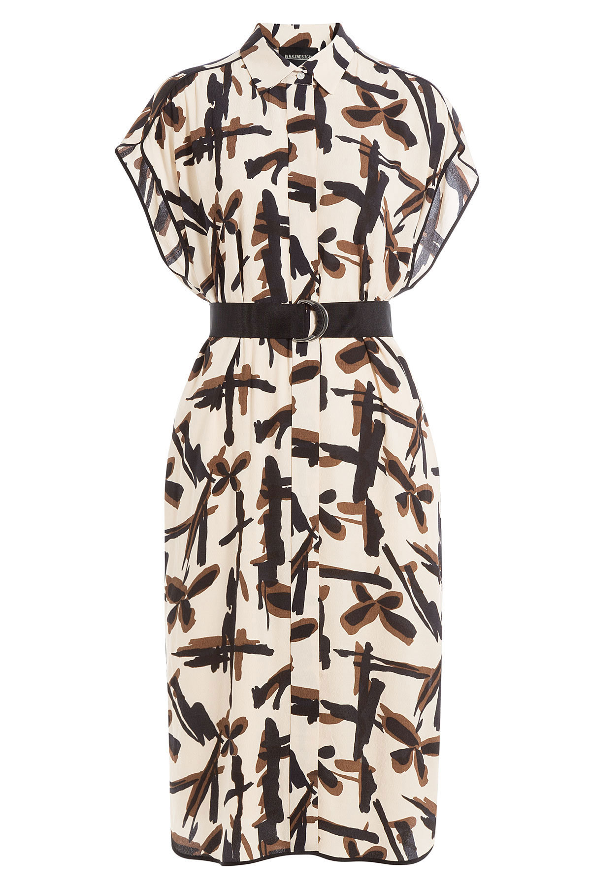 Printed Shirtdress by By Malene Birger