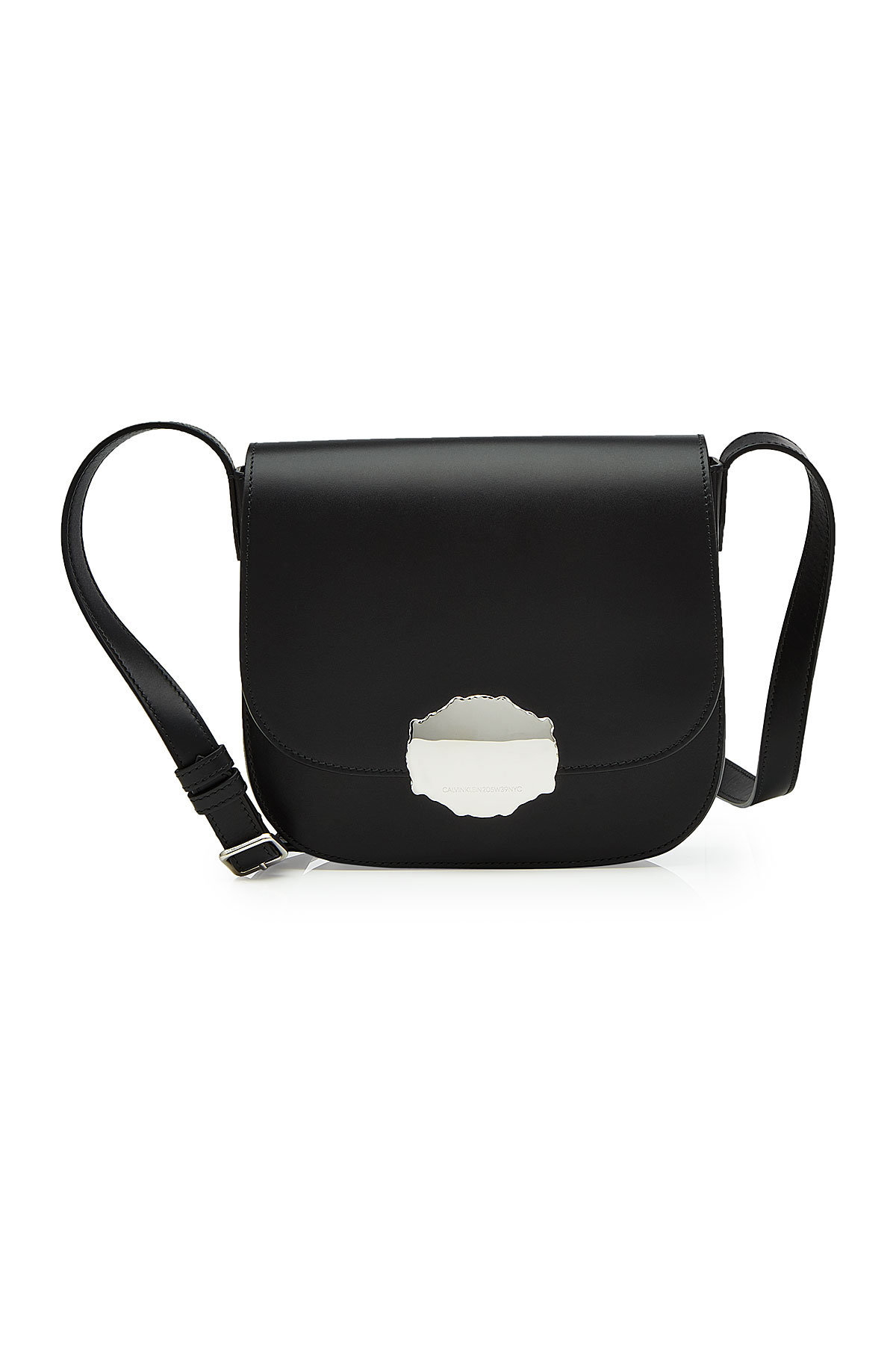 CALVIN KLEIN 205W39NYC - Leather Saddle Bag