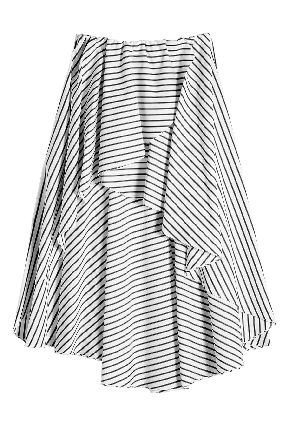 Caroline Constas - Adelle Striped Cotton Skirt