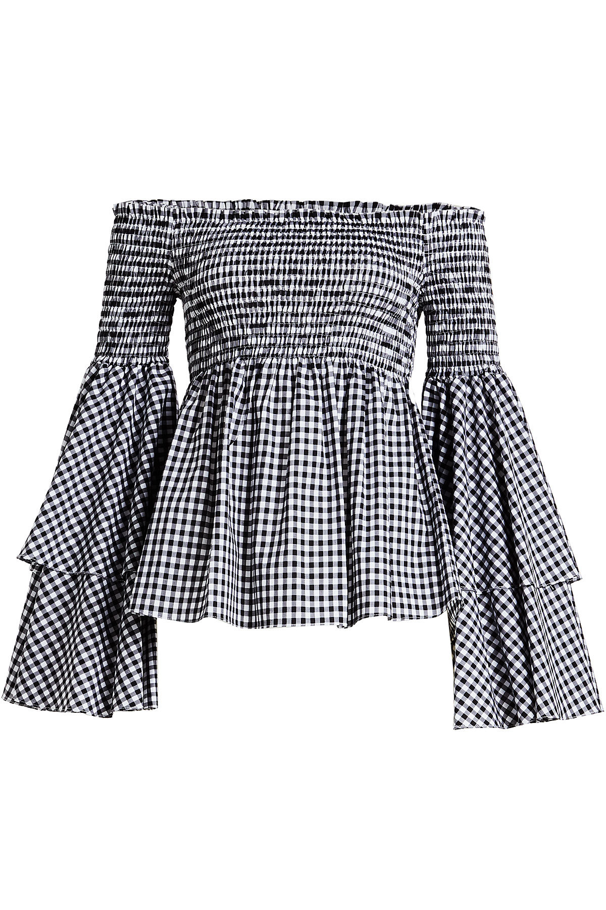 Caroline Constas - Appolonia Gingham Blouse