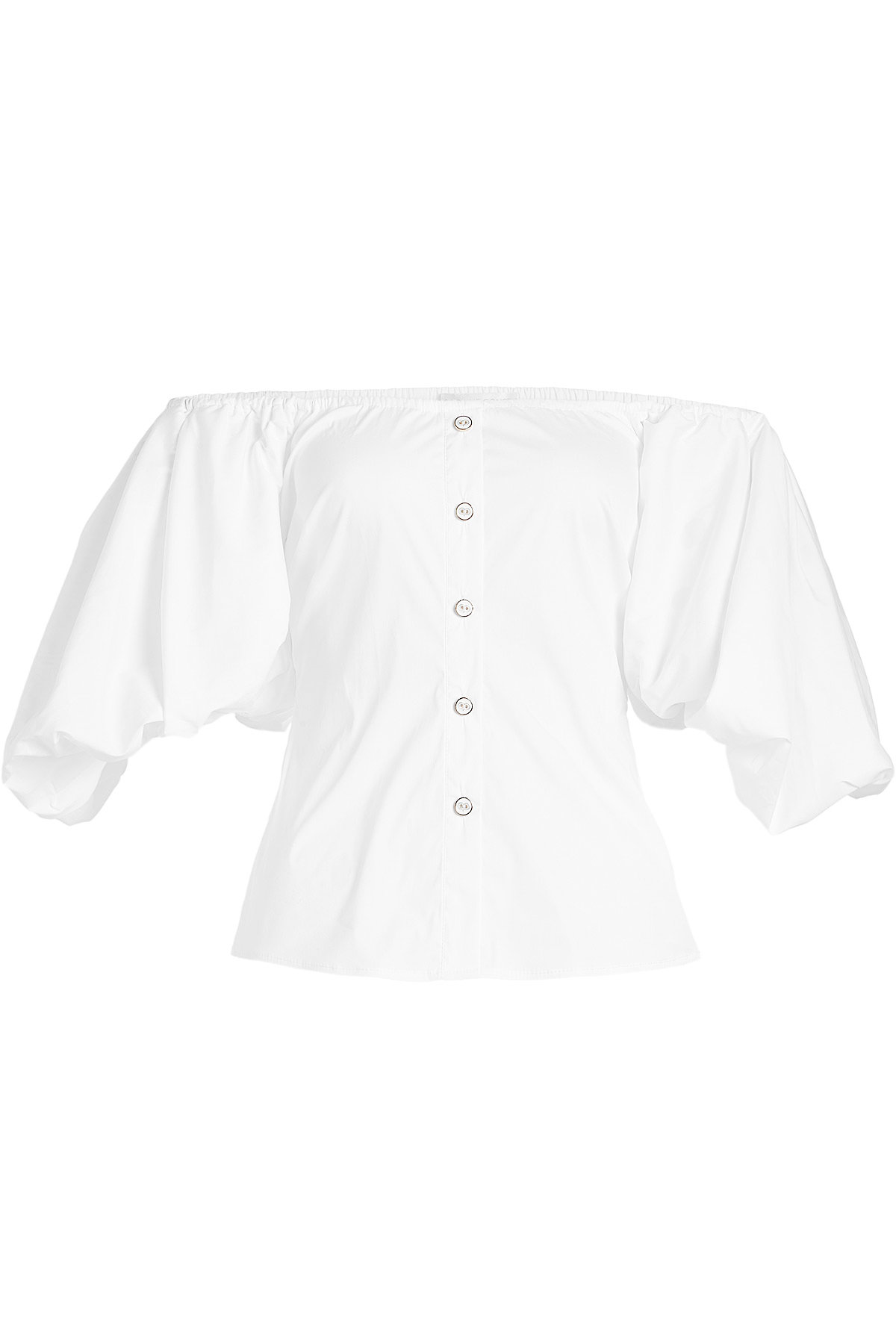 Caroline Constas - Jolie Off-Shoulder Cotton Blouse