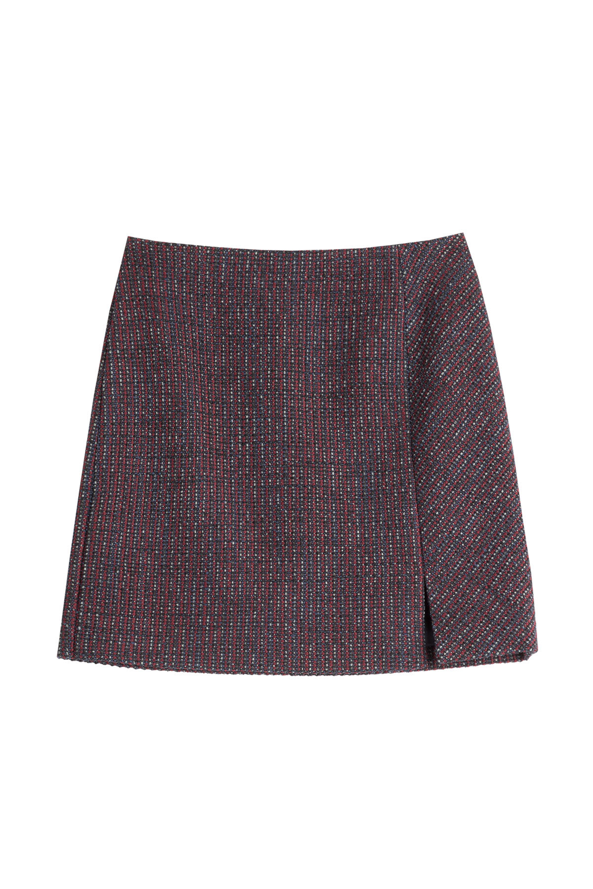 Tweed Mini Skirt with Wool by Carven