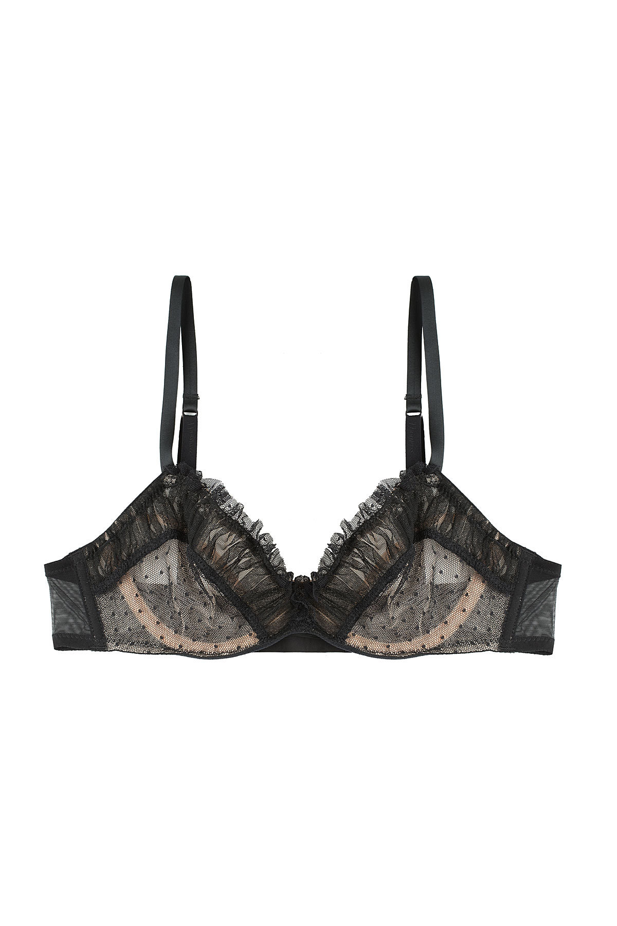 Chantal Thomass - Craquante Underwired Mesh Bra with Point d'esprit