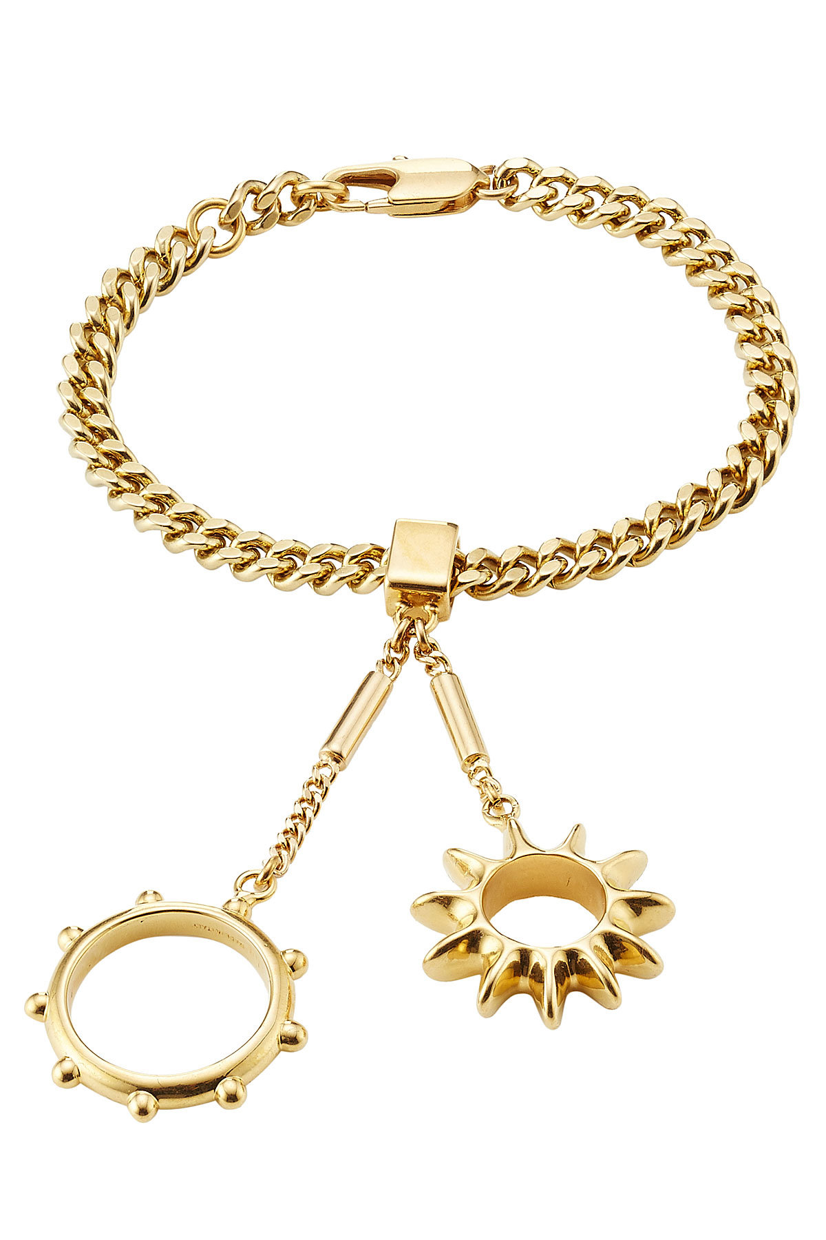 Chloe - Bracelet with Rings Attached