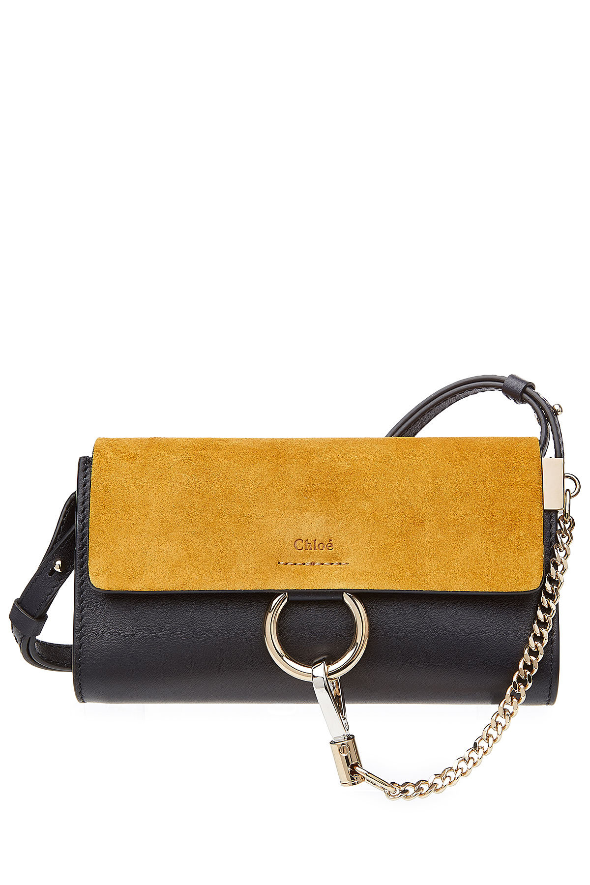 Chloe - Faye Leather and Suede Mini Bag