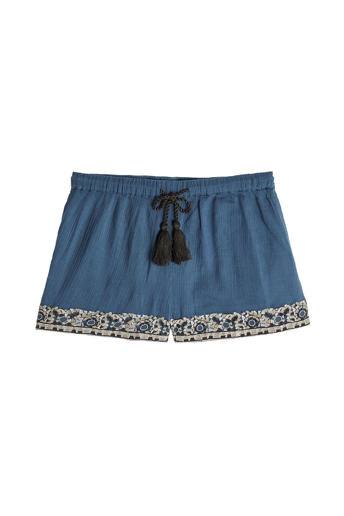 Christophe Sauvat - Embellished Cotton Shorts