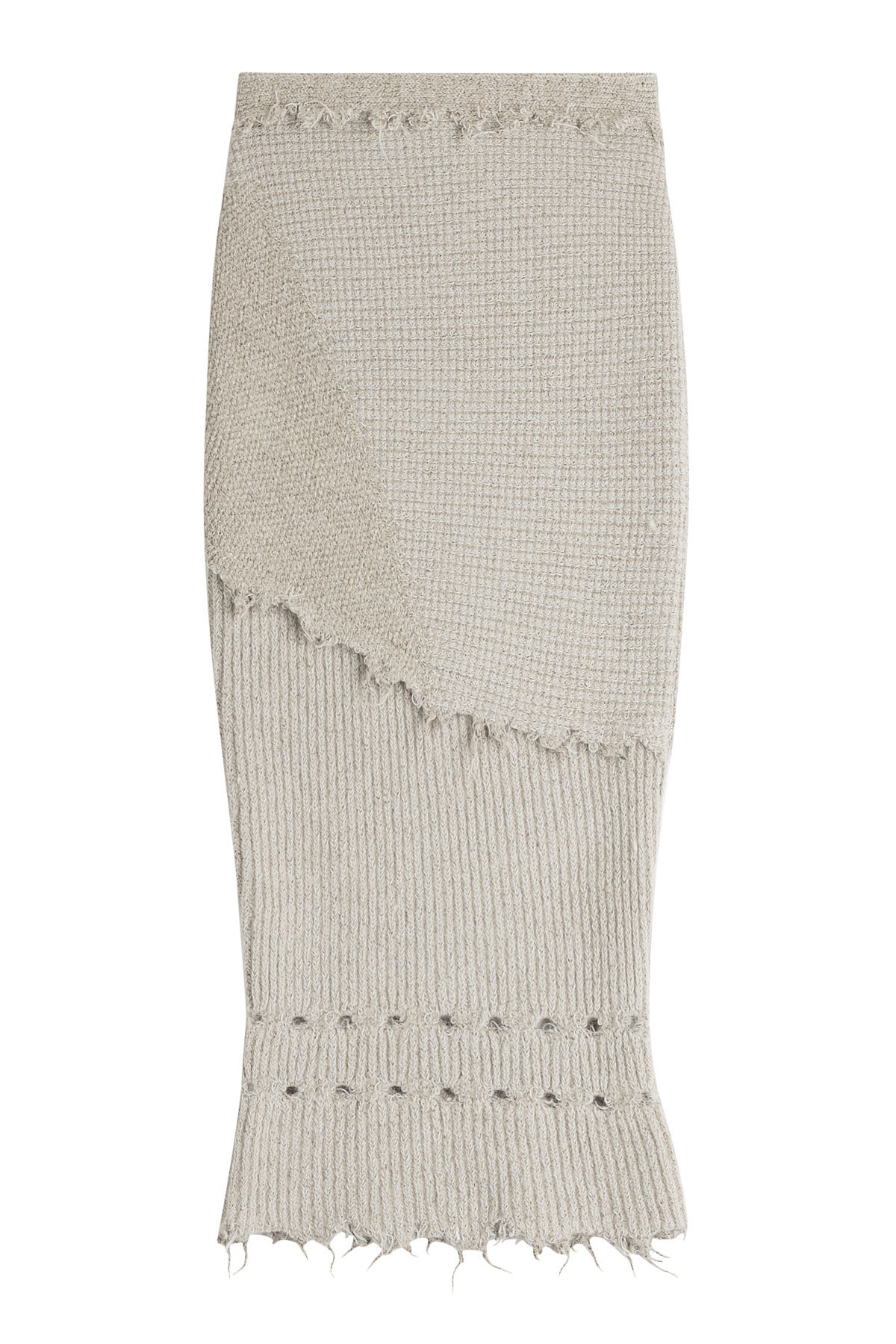 Knit Skirt with Wool and Alpaca by Damir Doma