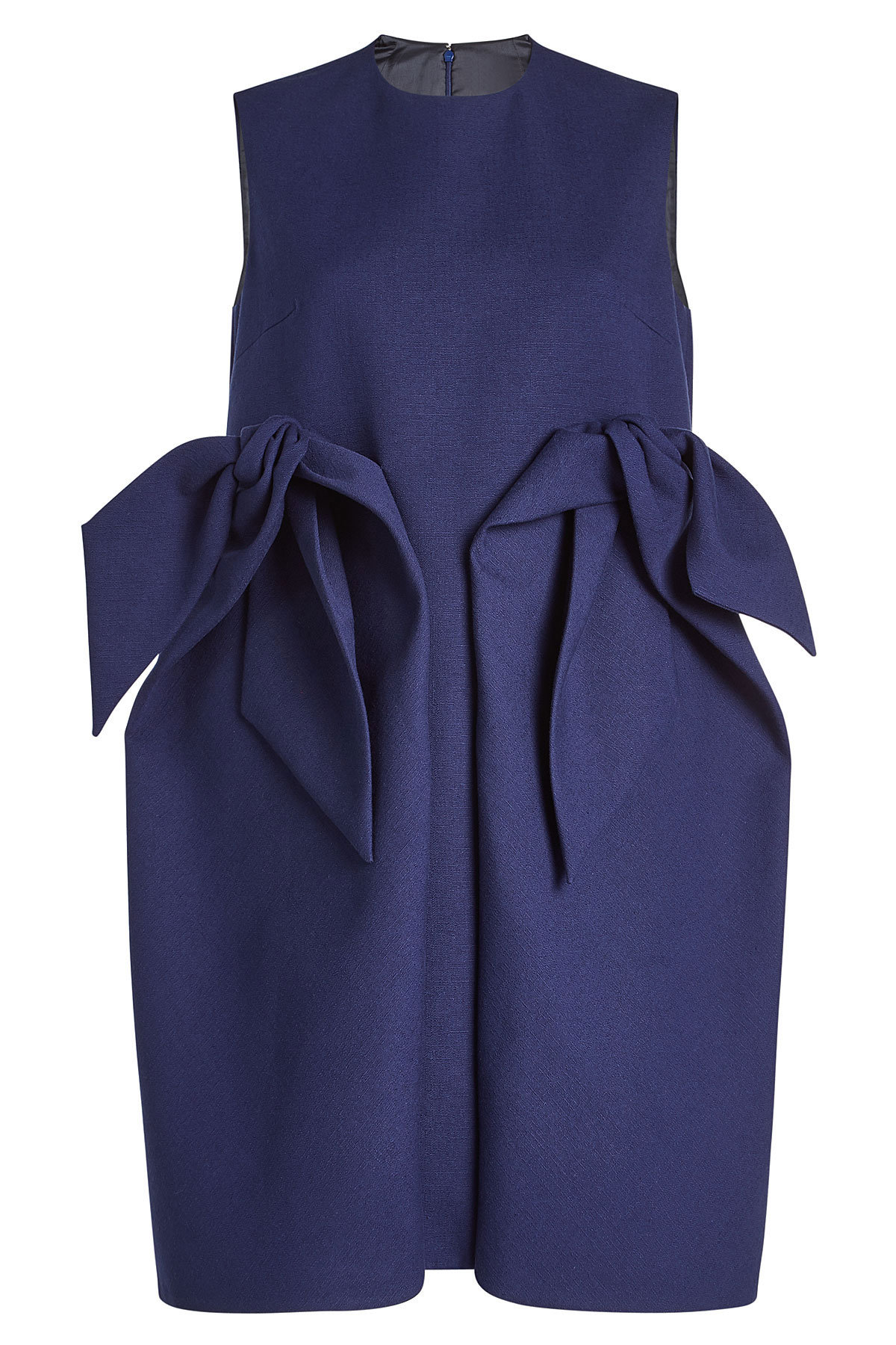 Cotton Dress with Oversize Bows by Delpozo