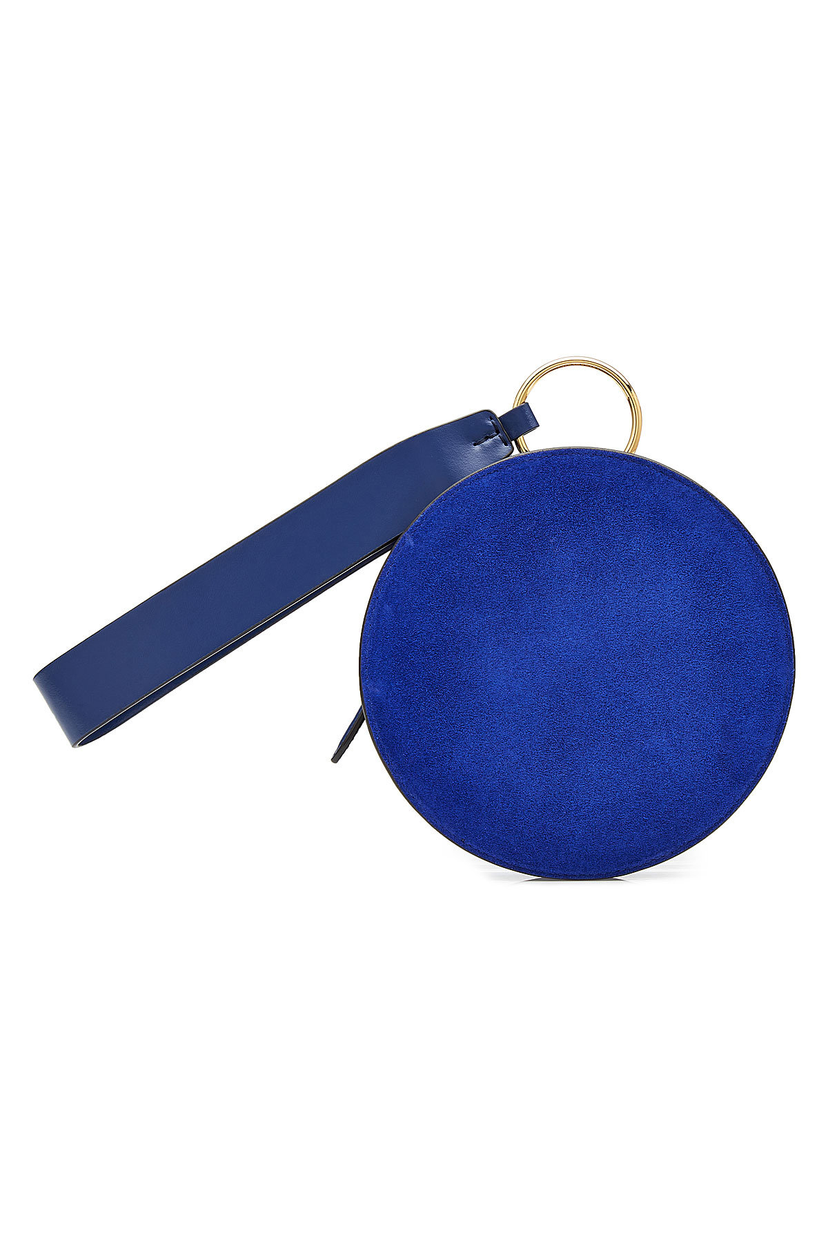 Diane von Furstenberg - Circle Wristlet Suede Purse