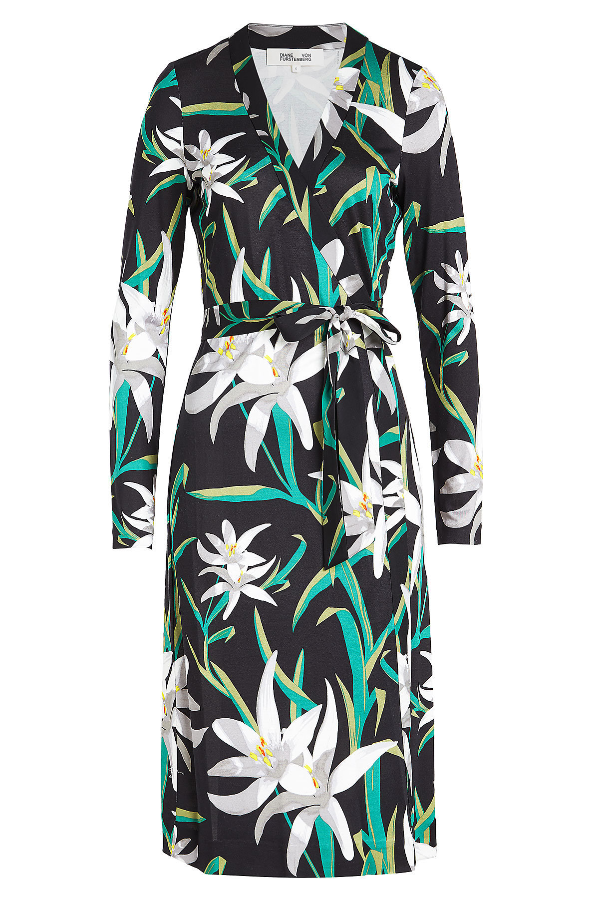 Diane von Furstenberg - Cybil Printed Silk Wrap Dress