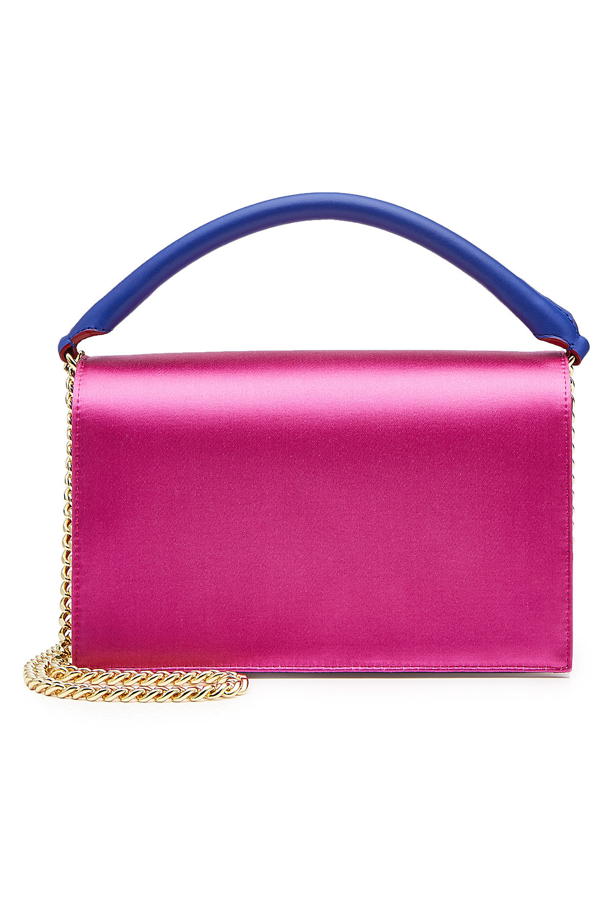 Soiree Crossbody Bag with Suede and Leather by Diane von Furstenberg