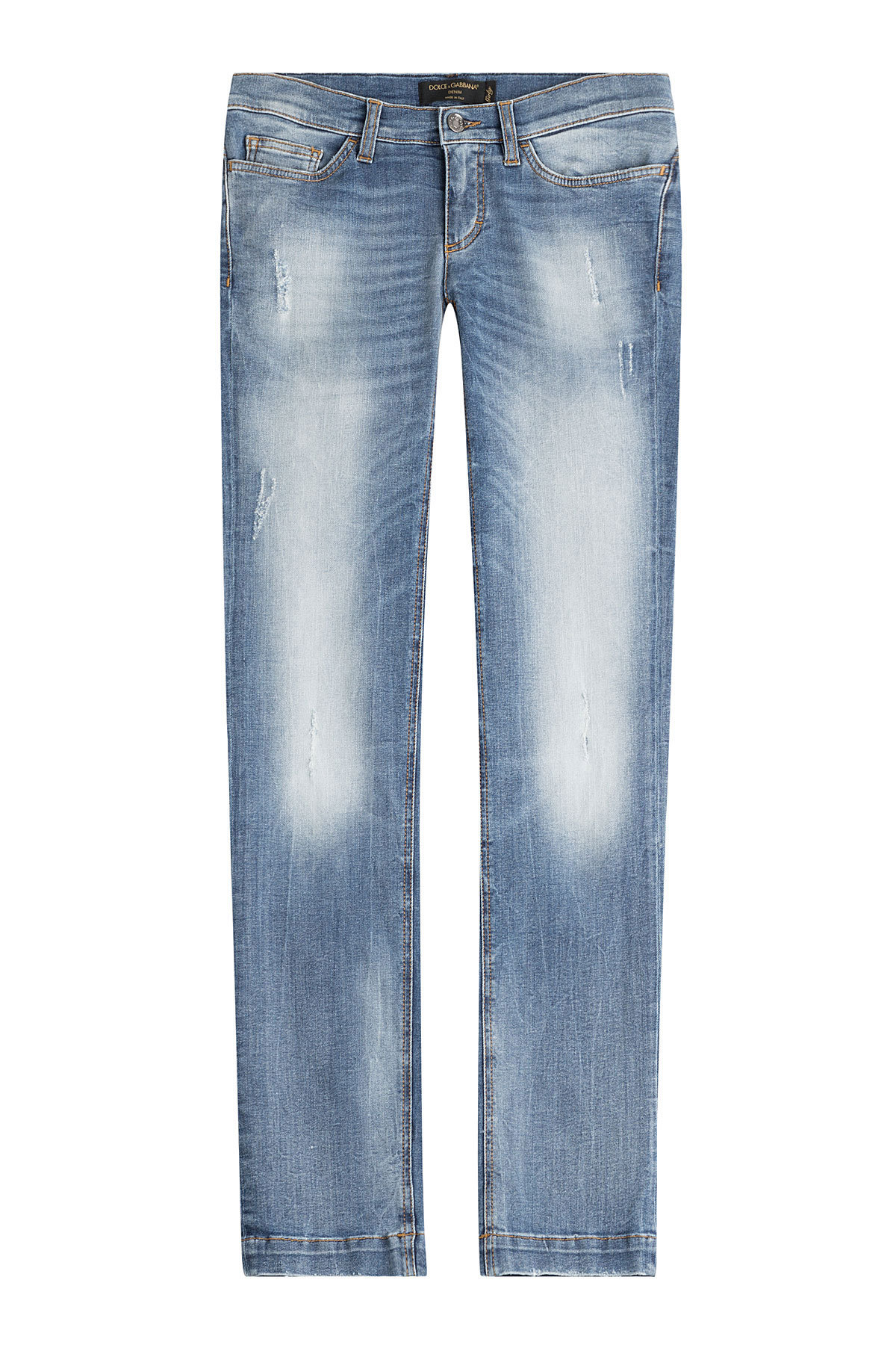 Dolce & Gabbana - Faded Straight Leg Jeans