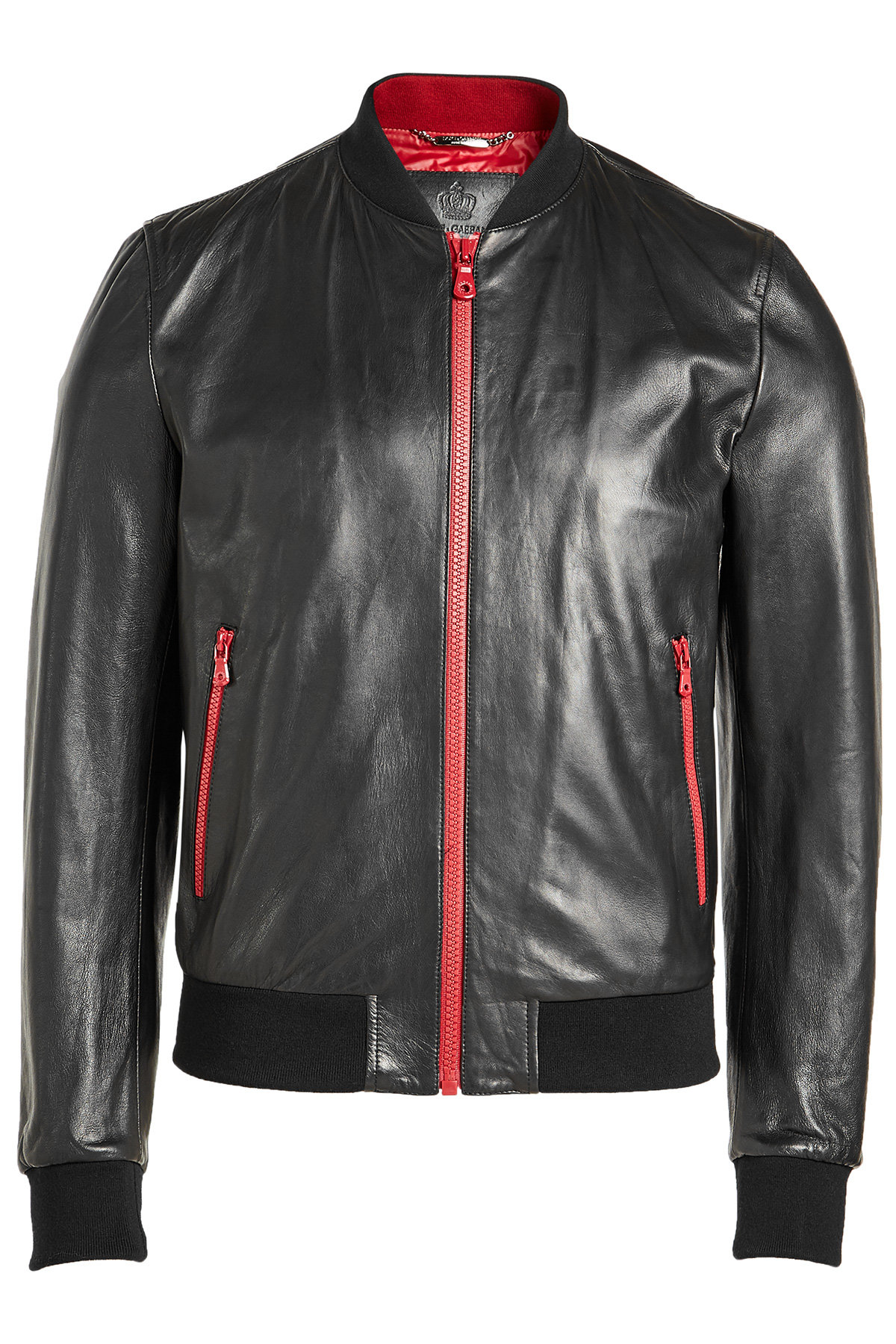 Leather Blouson by Dolce & Gabbana