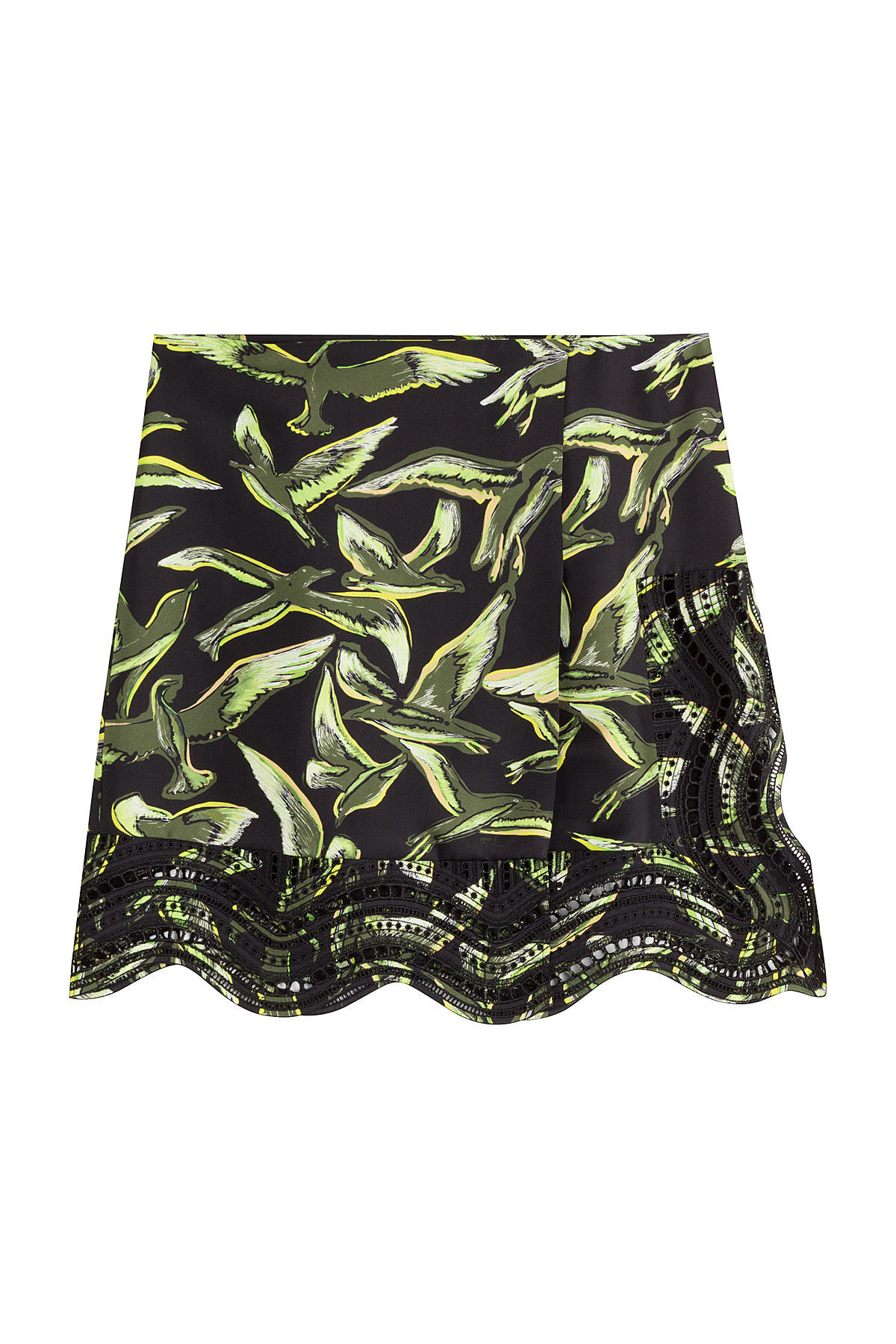 Emilio Pucci - Printed Silk Twill Skirt