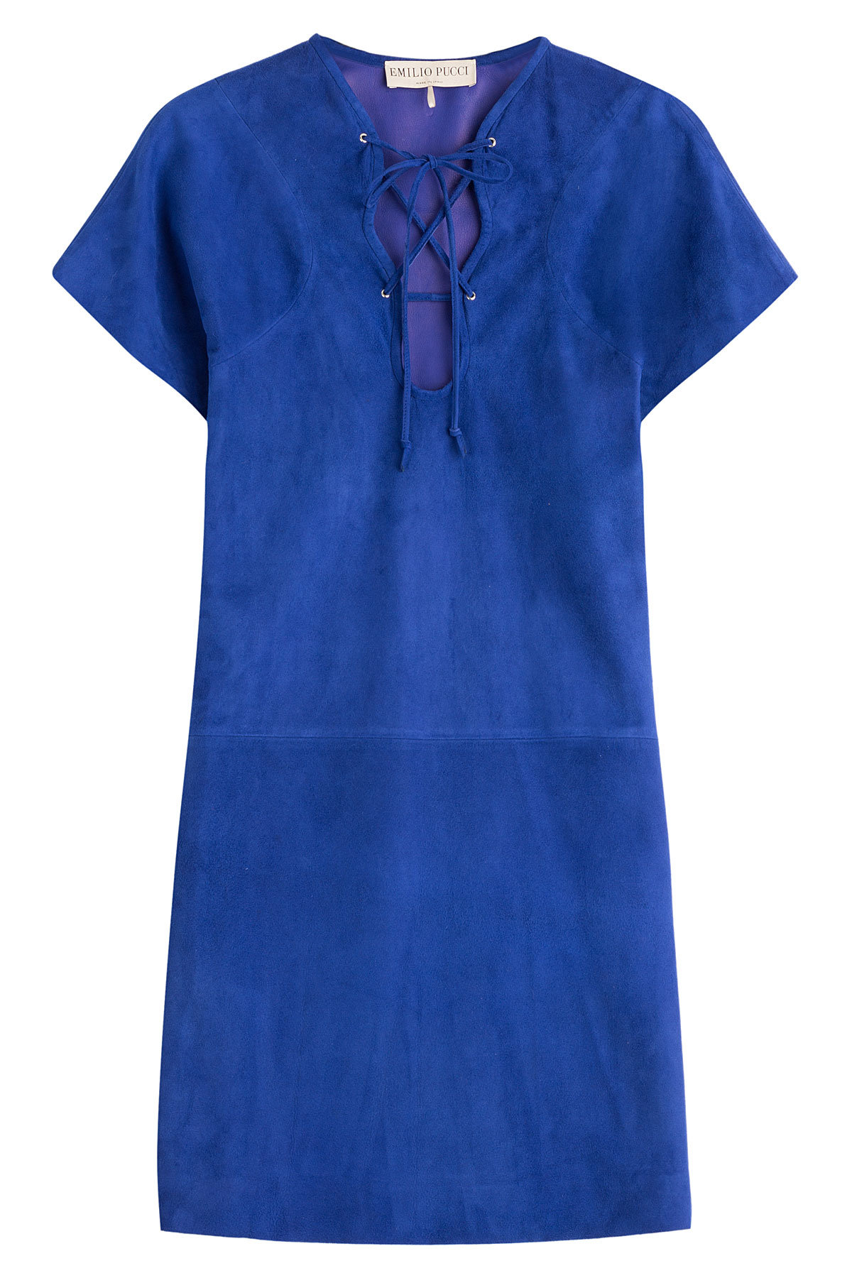 Suede Mini-Dress by Emilio Pucci