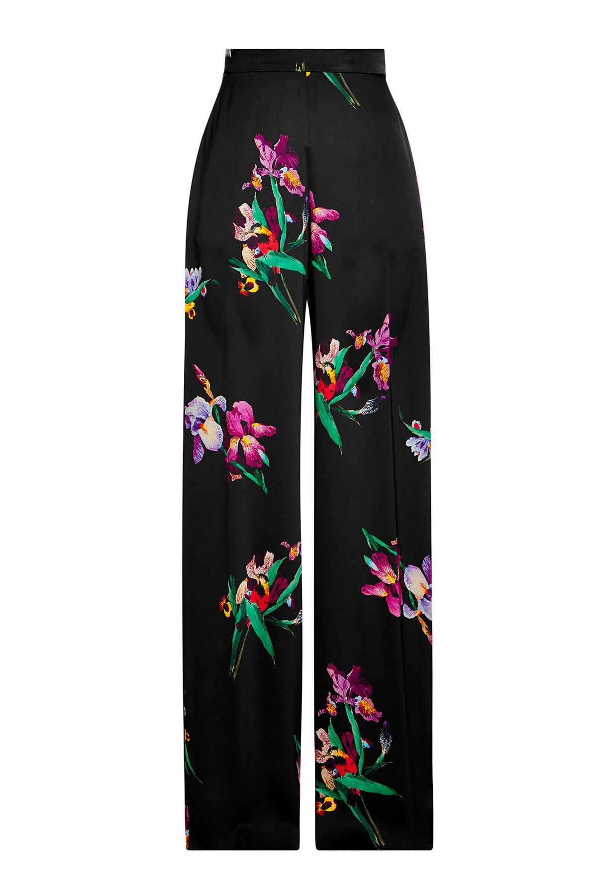 Etro - Embroidered Wide Leg Pants