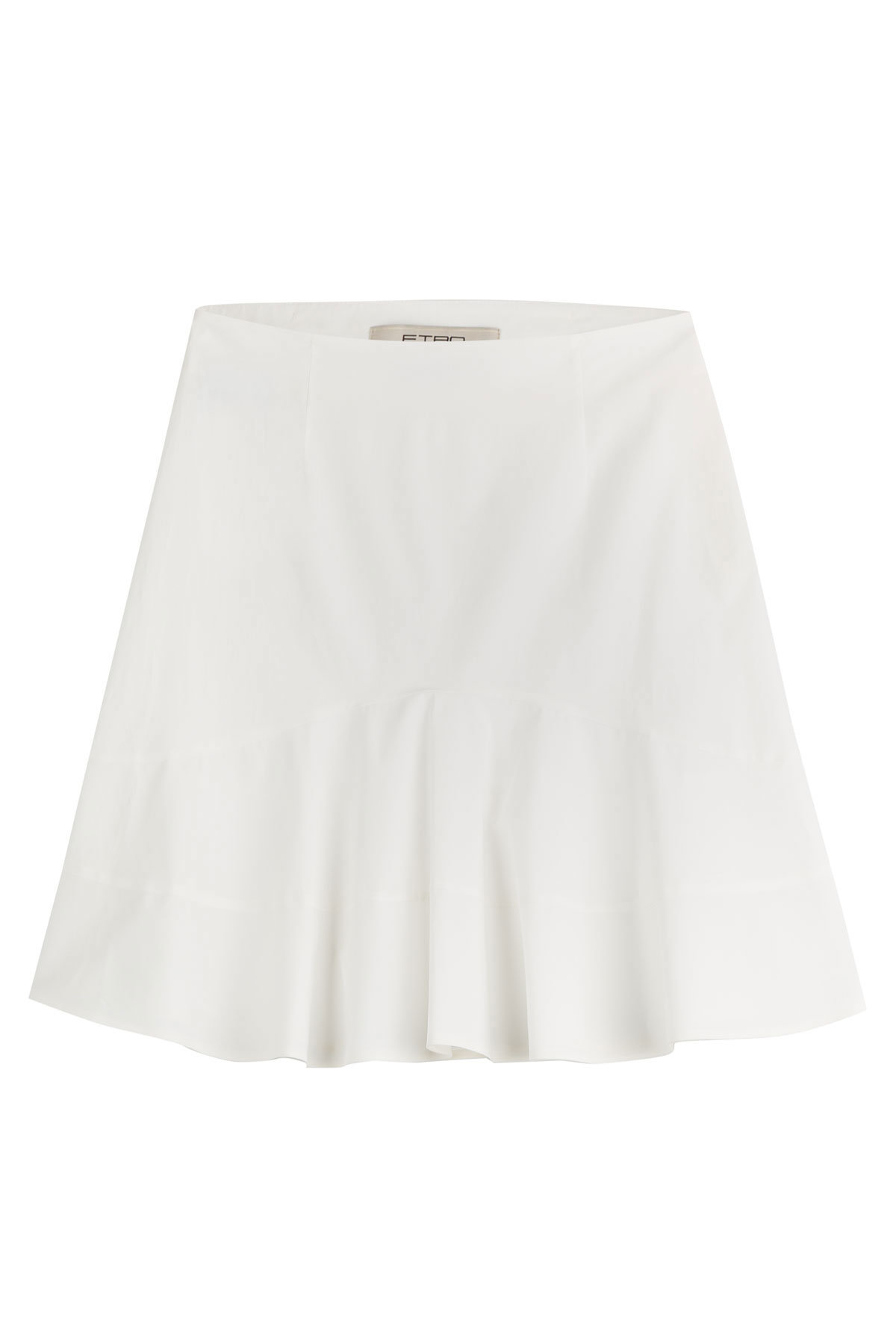 Fit Flare Cotton Skirt by Etro