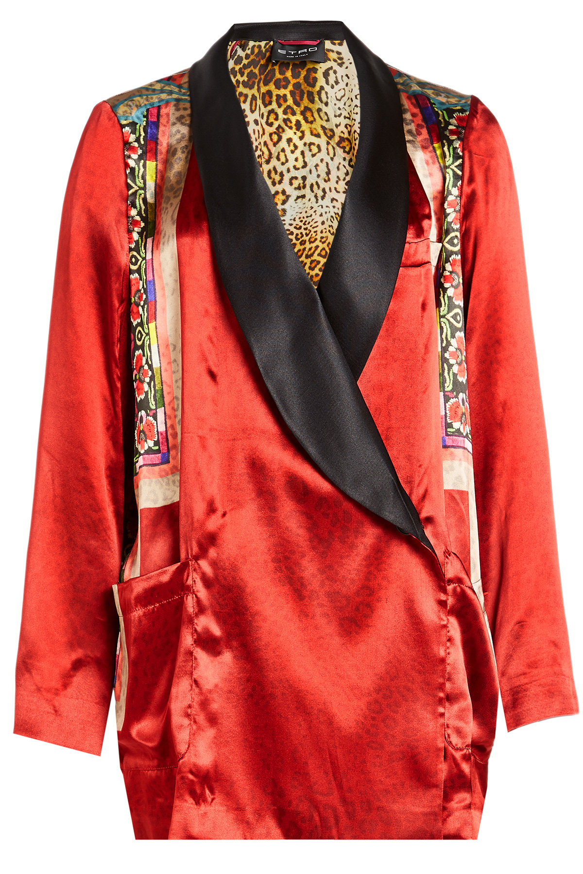 Etro - Printed Blazer with Silk