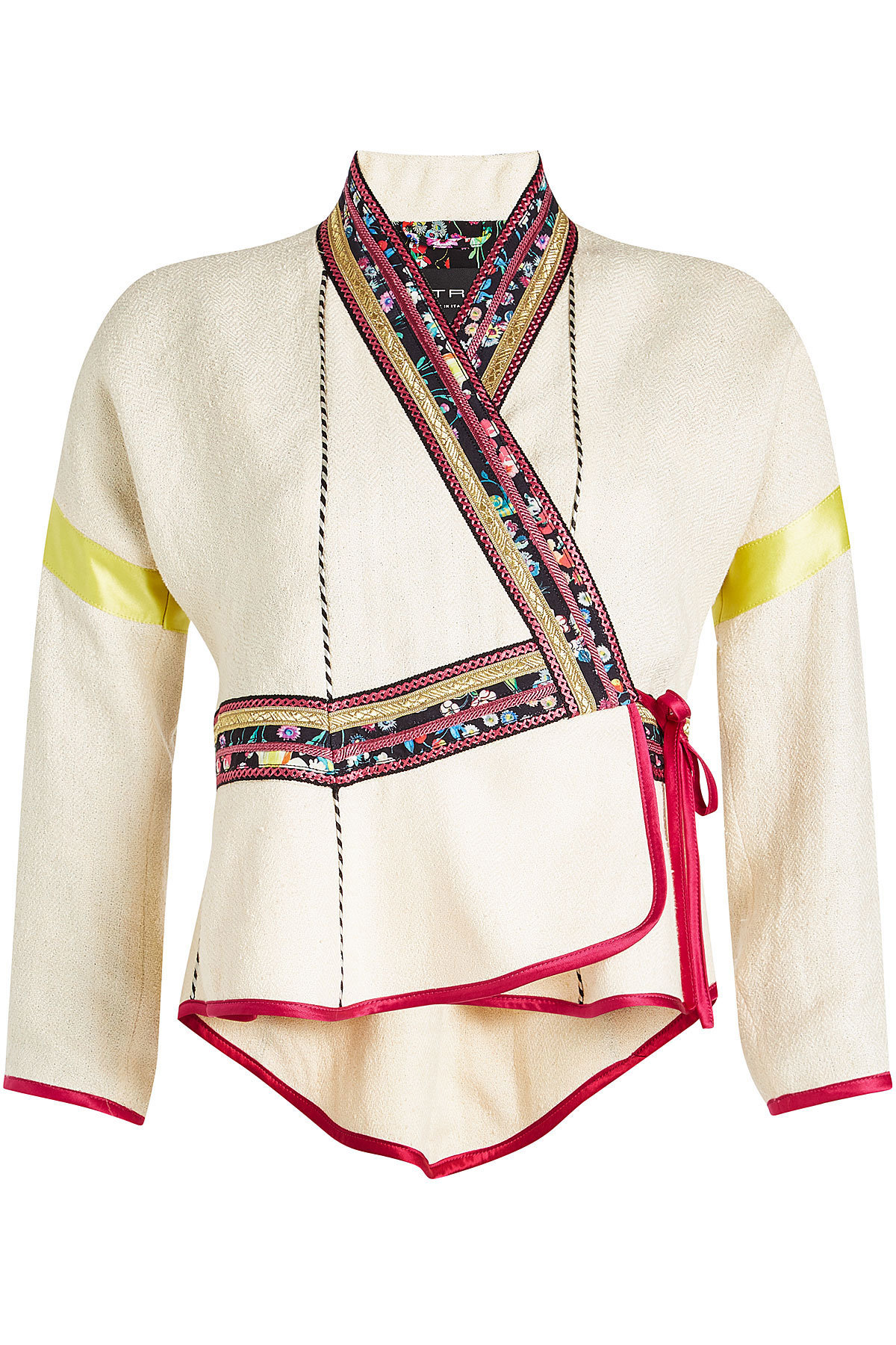 Etro - Printed Linen Jacket