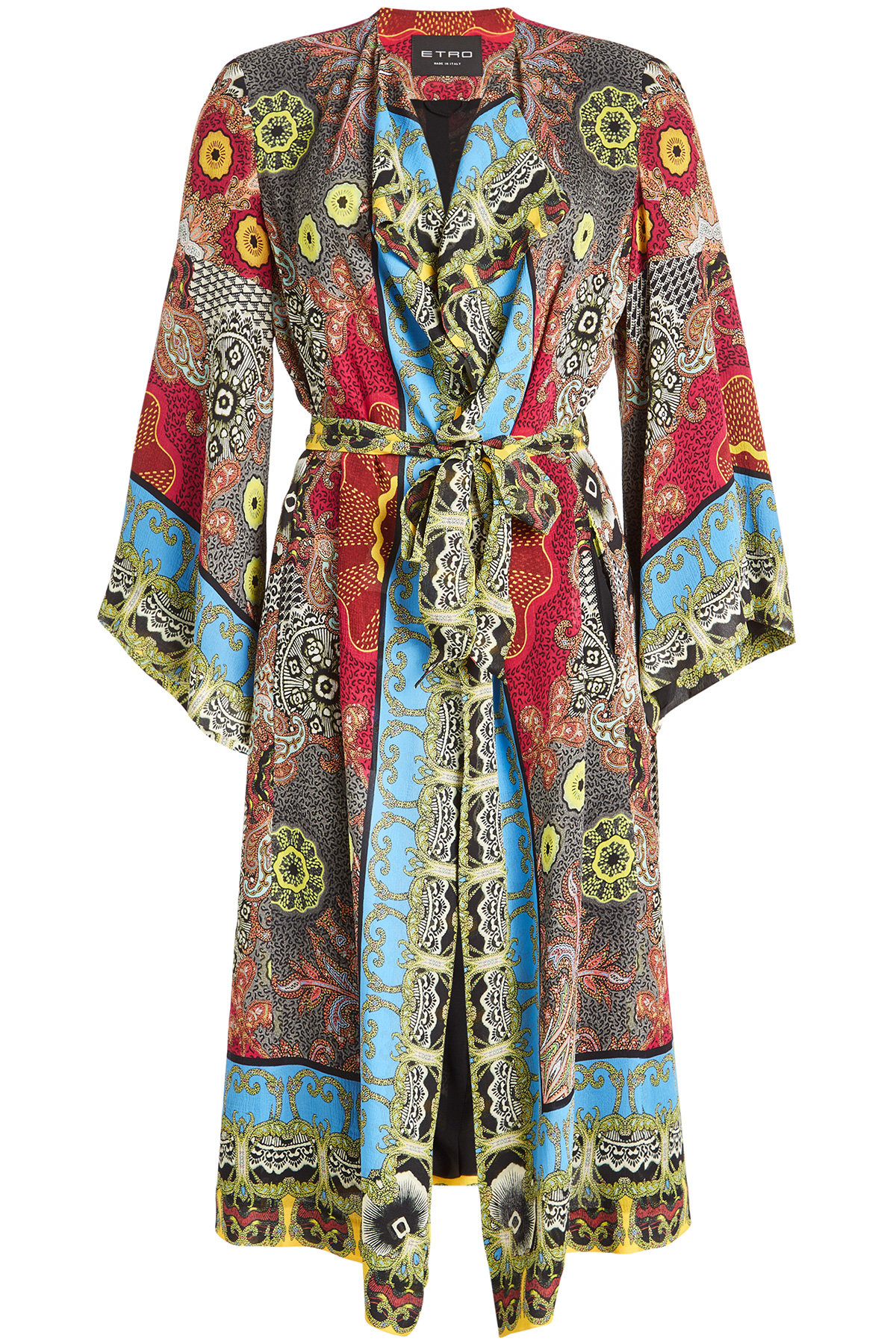 Etro - Printed Silk Coat