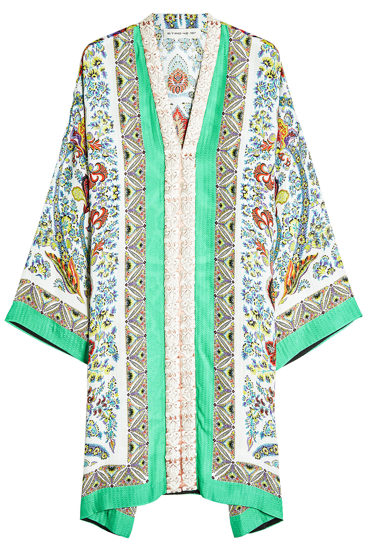 Etro - Woven Print Dress with Silk