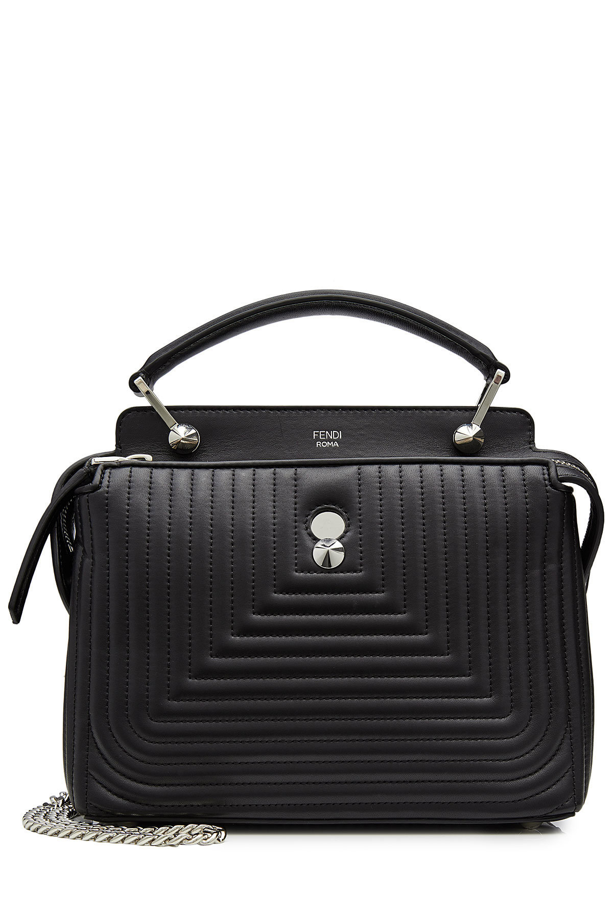 Fendi - Dotcom Leather Shoulder Bag